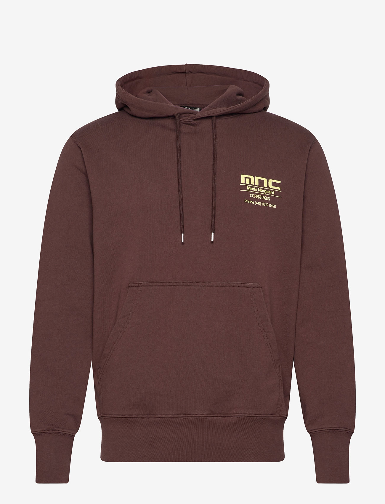 Mads Nørgaard - Compact Cotton MNC Hoody - julegaver under 1000kr - chicory coffee - 0
