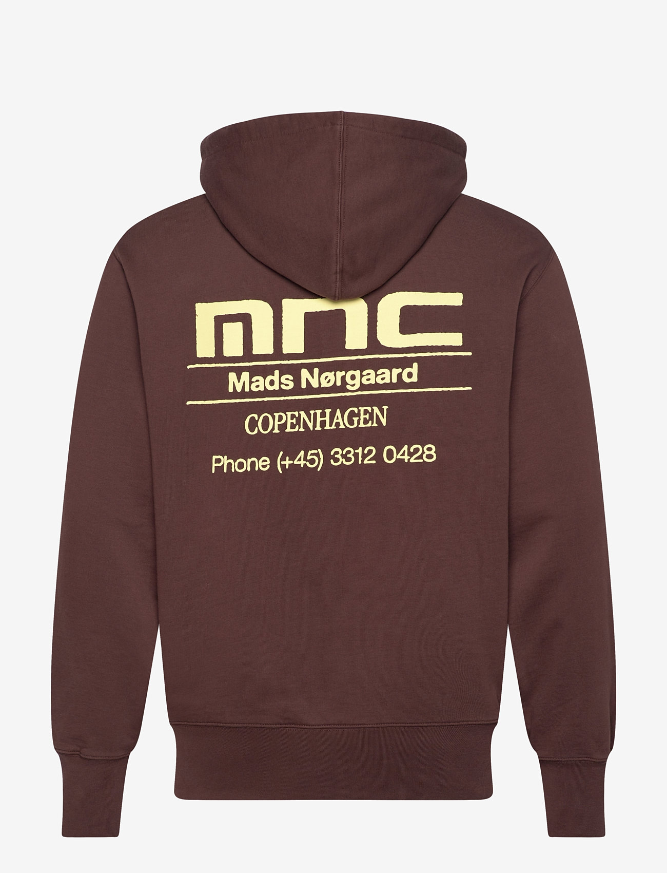 Mads Nørgaard - Compact Cotton MNC Hoody - julegaver under 1000kr - chicory coffee - 1