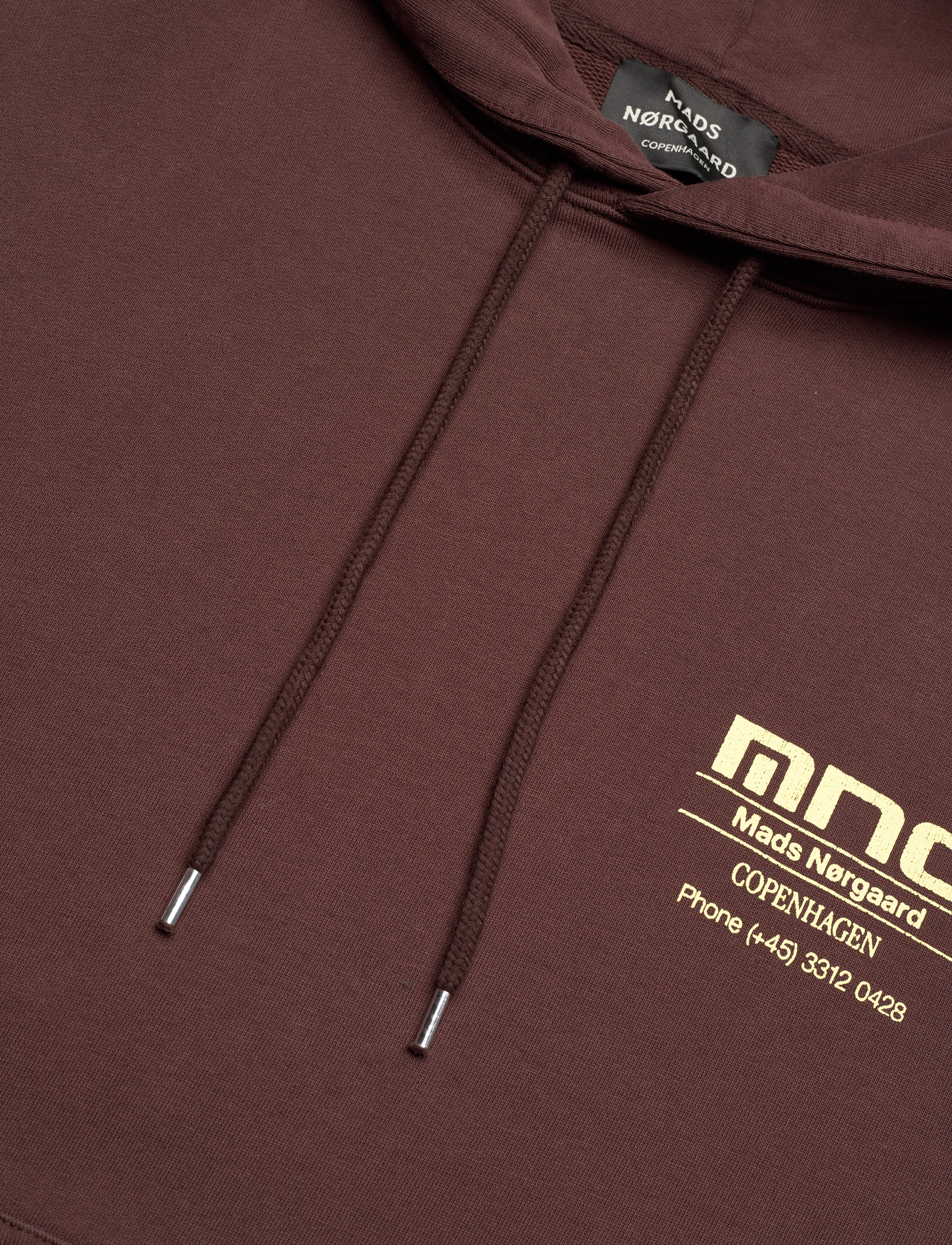 Mads Nørgaard - Compact Cotton MNC Hoody - kapuzenpullover - chicory coffee - 2