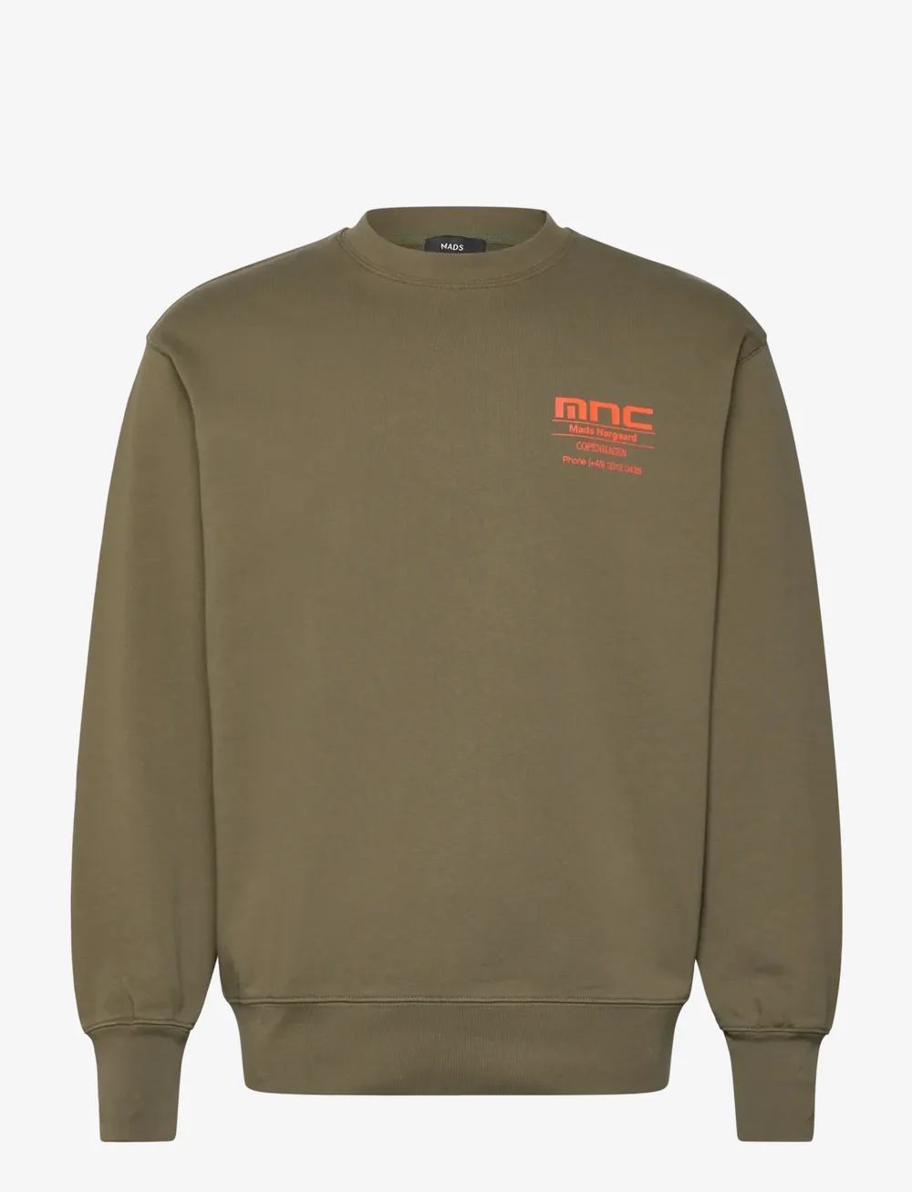 Mads Nørgaard - Compact Cotton MNC Crew - nach anlass kaufen - kalamata - 0