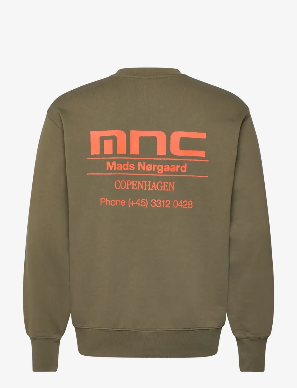 Mads Nørgaard - Compact Cotton MNC Crew - nach anlass kaufen - kalamata - 1