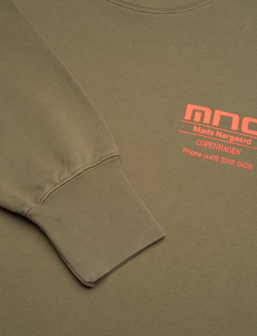 Mads Nørgaard - Compact Cotton MNC Crew - nach anlass kaufen - kalamata - 2