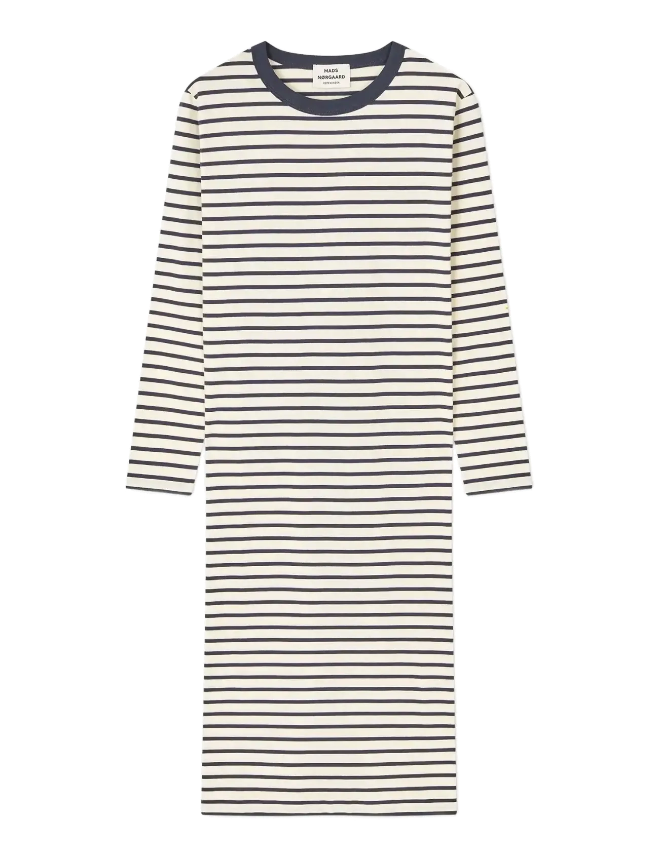 Mads Nørgaard Soft Single Ella Dress, XL, Dresses, Marineblau - Maxi Frauen