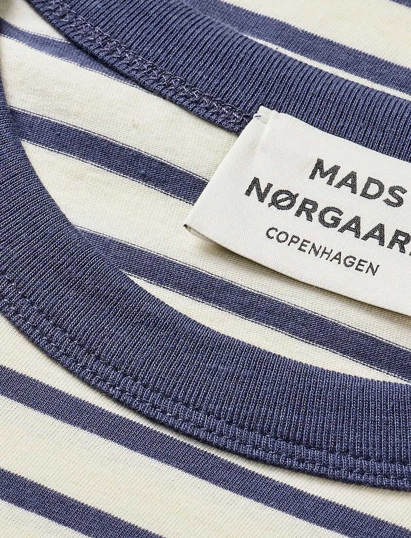 Mads Nørgaard - Soft Single Ella Dress - maksikleidid - vanilla ice/parisian night - 1