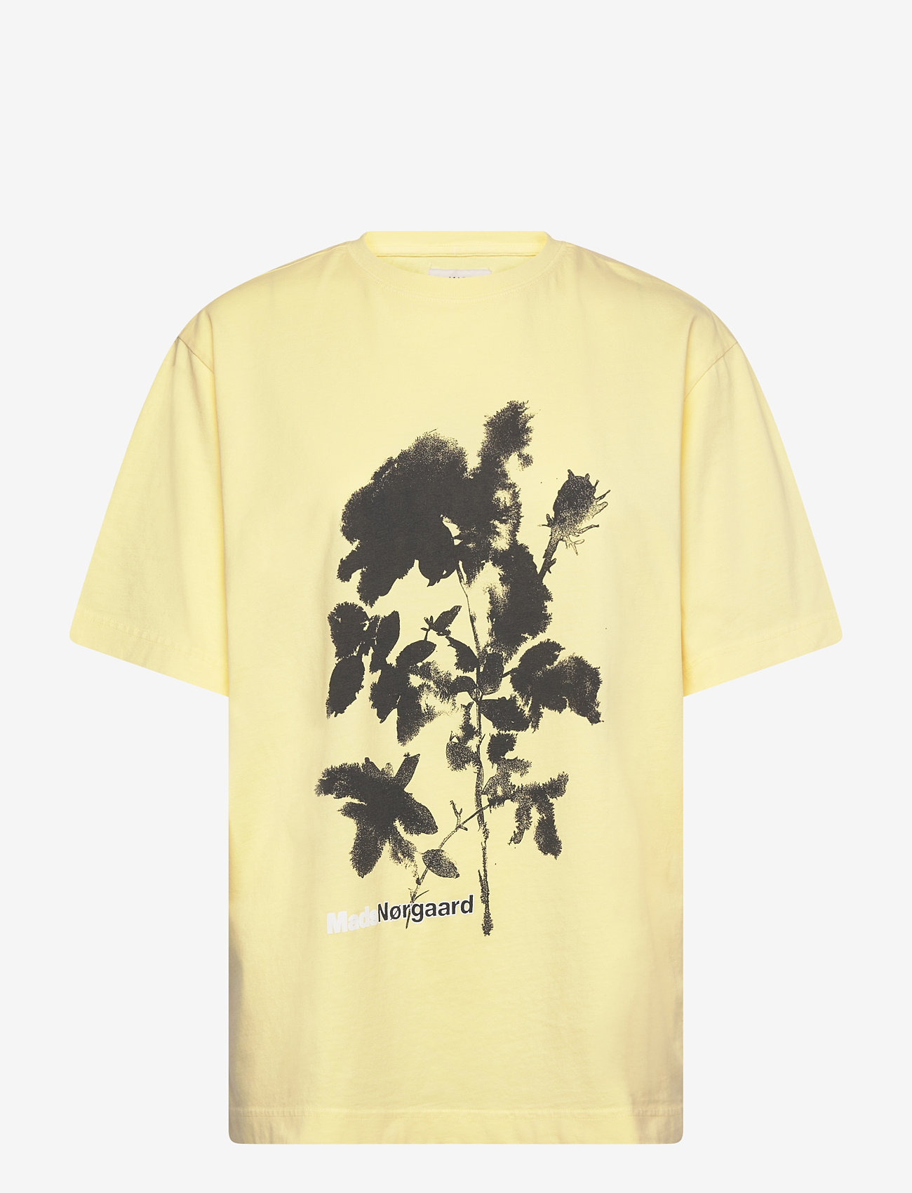 Mads Nørgaard - Cotton Jersey Dassel Tee - t-shirts - tender yellow - 0