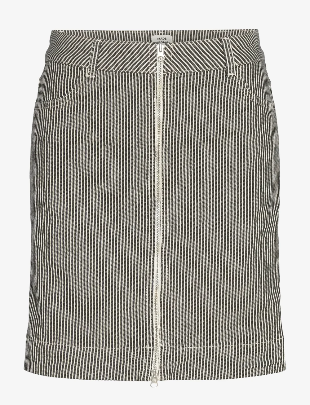 Mads Nørgaard - Hickory Punk Riva Skirt - korte nederdele - black/white - 0