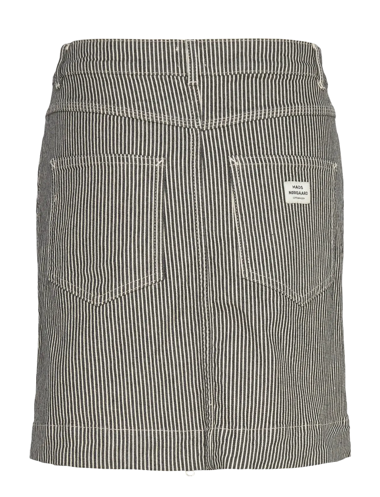 Mads Nørgaard - Hickory Punk Riva Skirt - korte rokken - black/white - 1