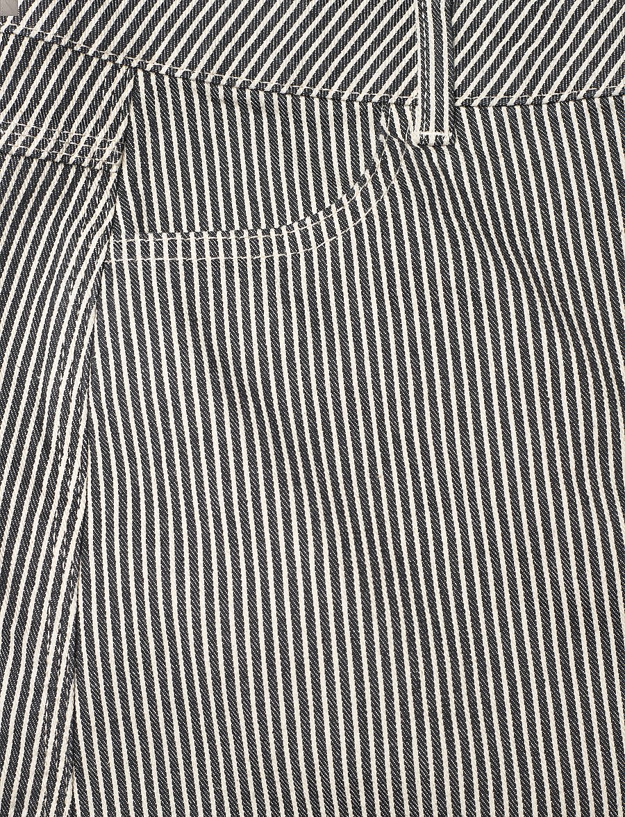 Mads Nørgaard - Hickory Punk Riva Skirt - kurze röcke - black/white - 2
