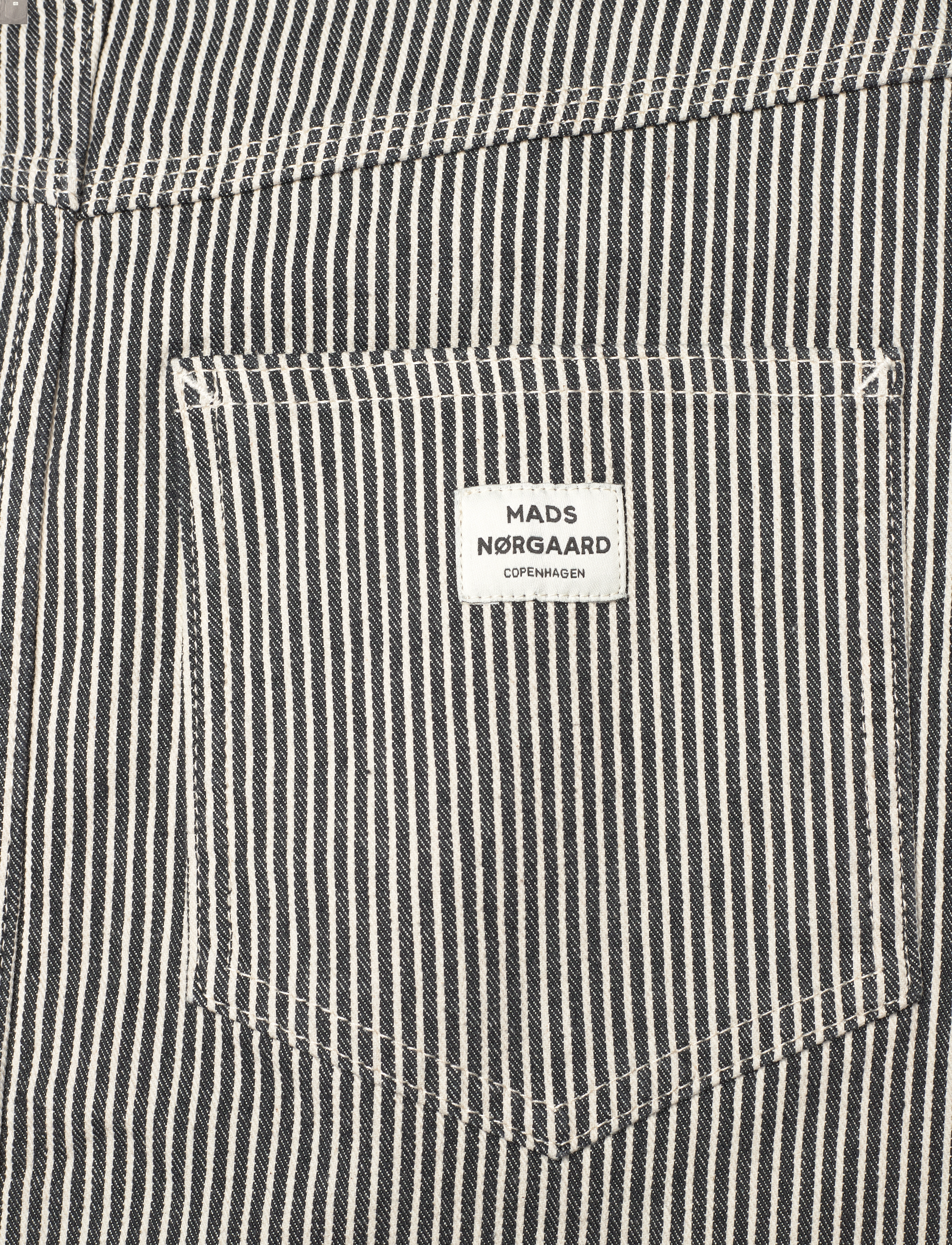 Mads Nørgaard - Hickory Punk Riva Skirt - korte rokken - black/white - 4