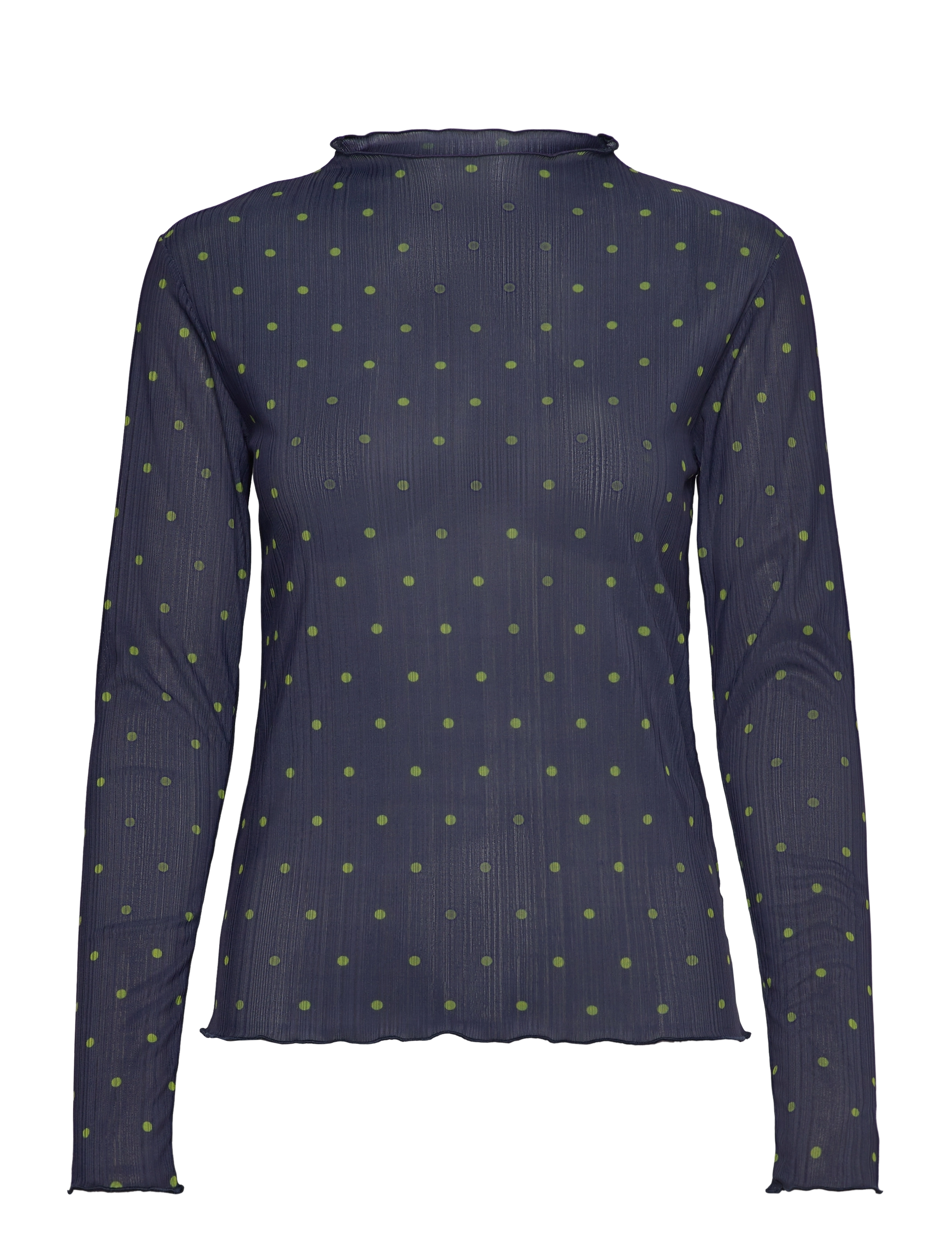 MADS NØRGAARD Fancy Jersey Minnie Oberteil Navy - XS - Damen