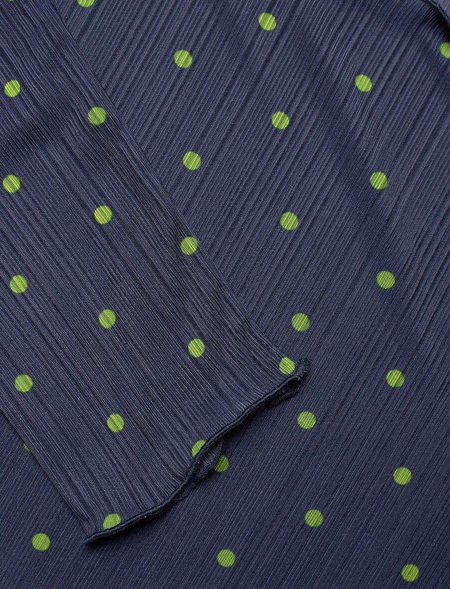 Mads Nørgaard - Fancy Jersey Minnie Top - aop dot/parisian night - 2