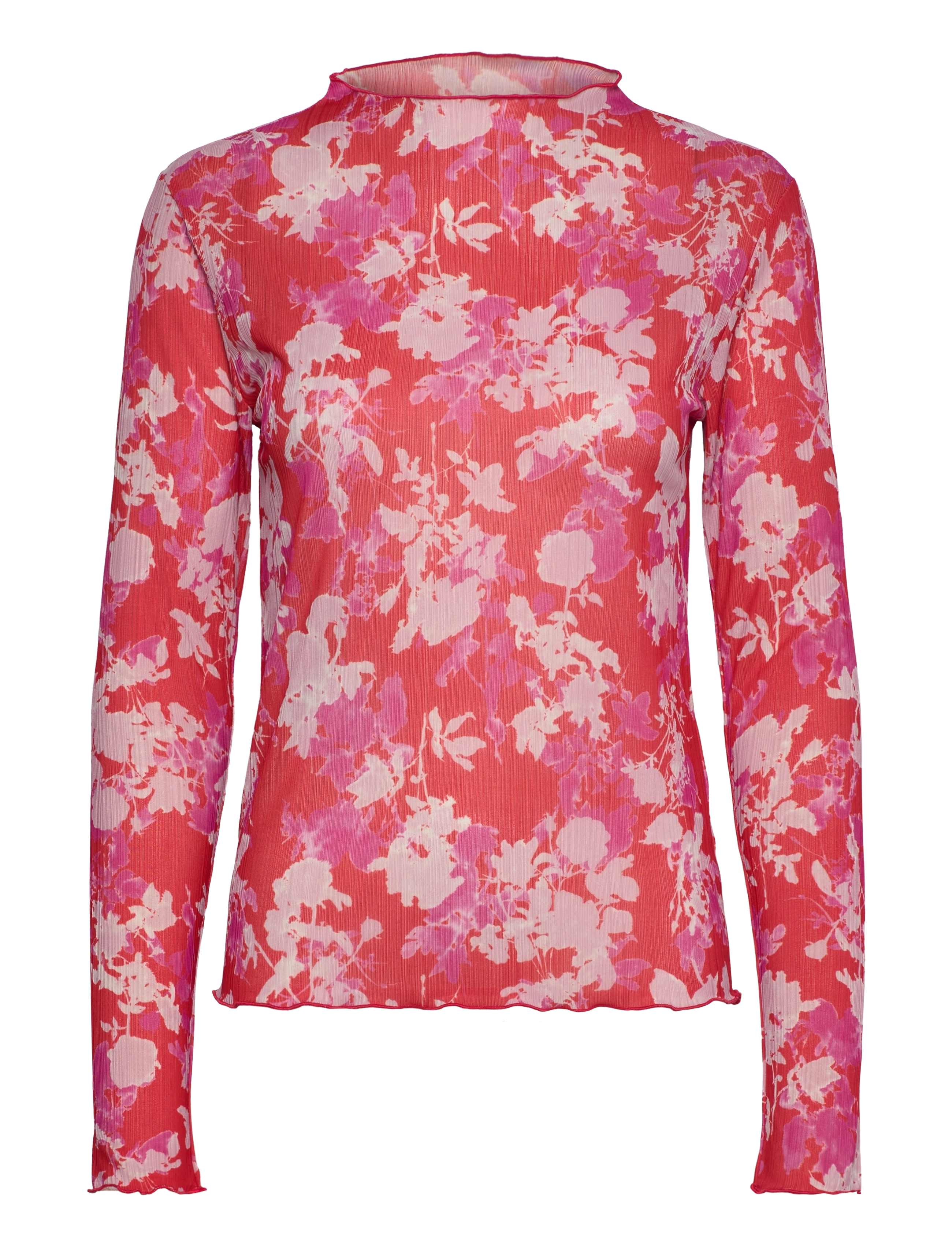 AOP ROSE/FIERY RED