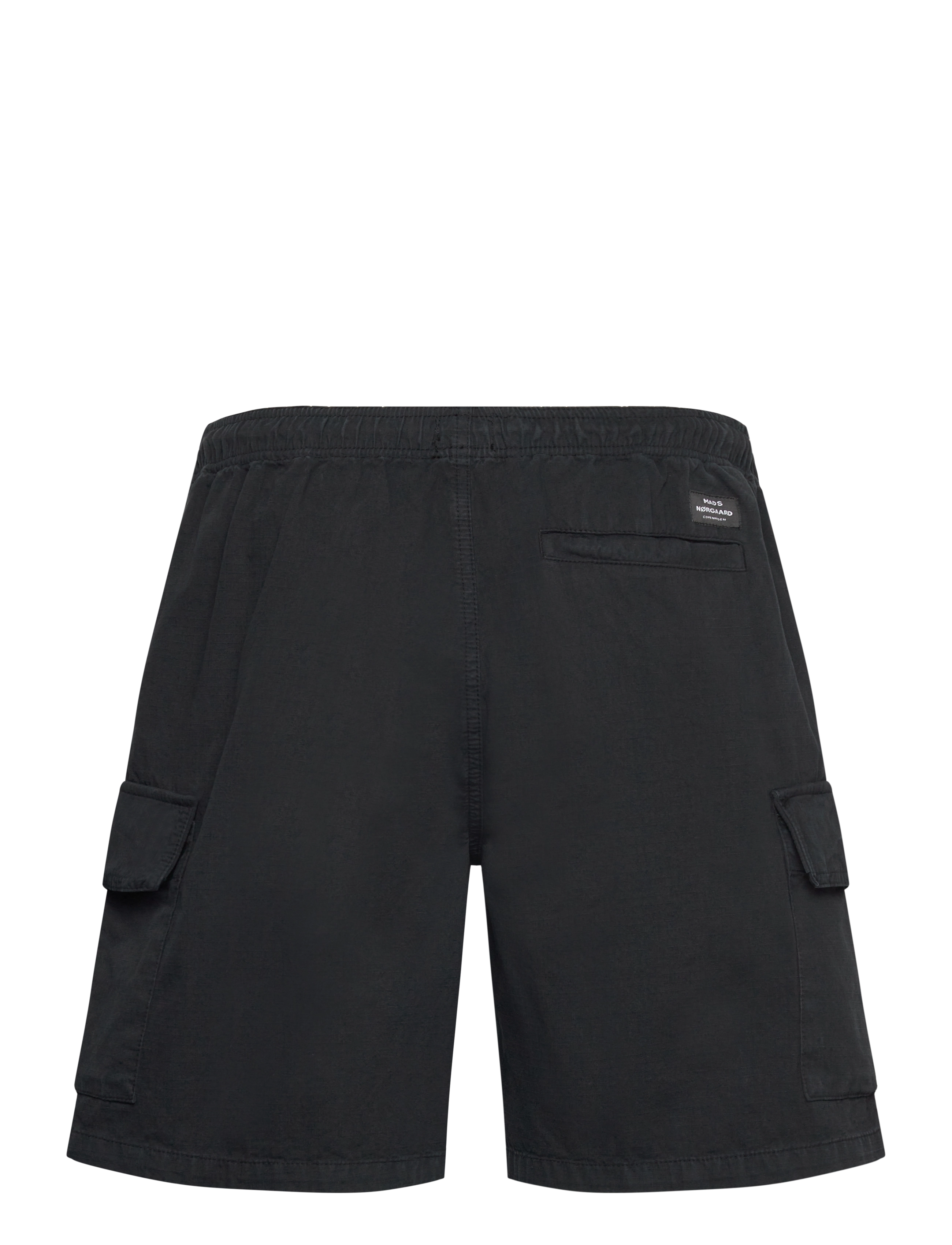 Mads Nørgaard - Cotton Ripstop Cargo Shorts - lühikesed kargopüksid - black - 1