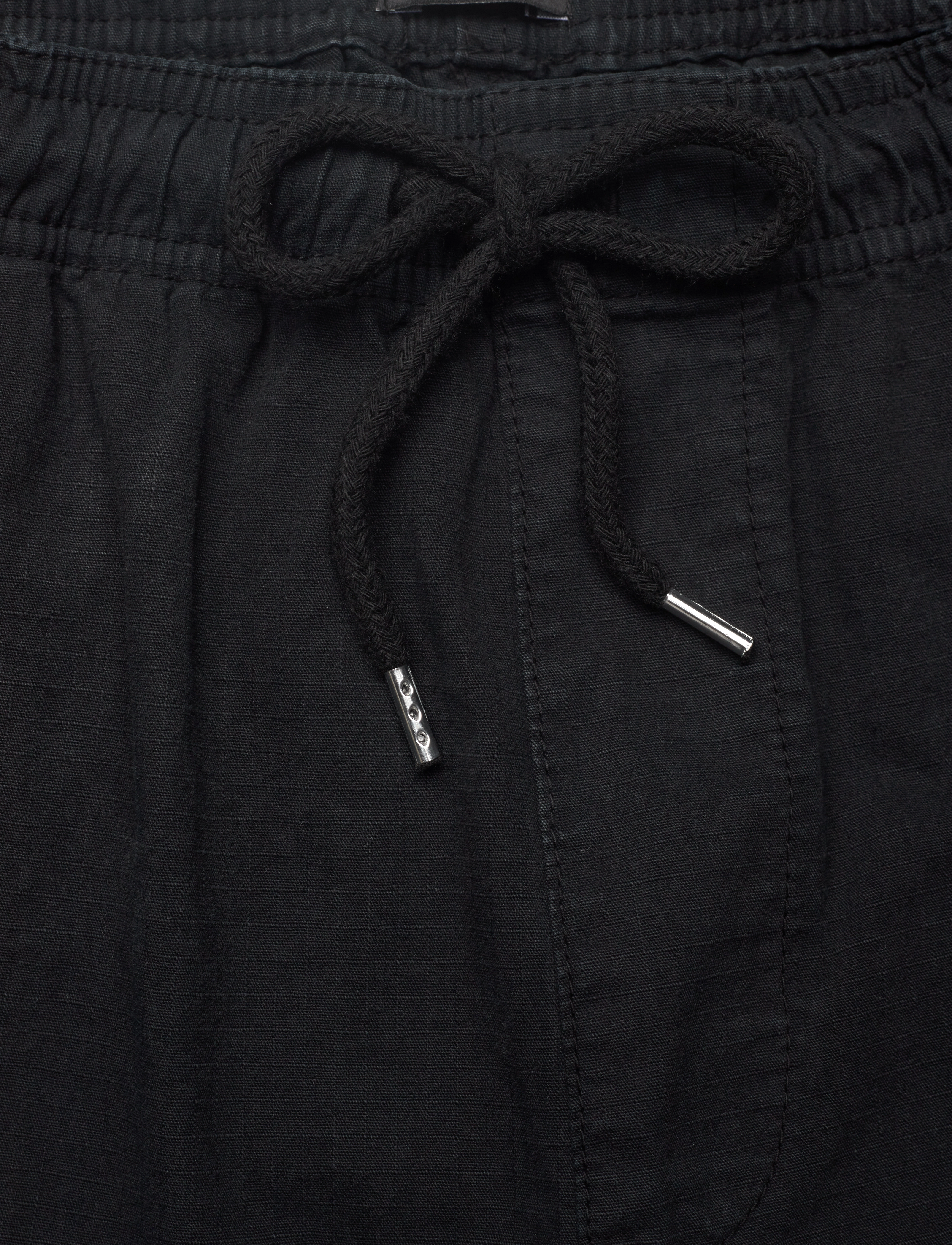 Mads Nørgaard - Cotton Ripstop Cargo Shorts - lühikesed kargopüksid - black - 3