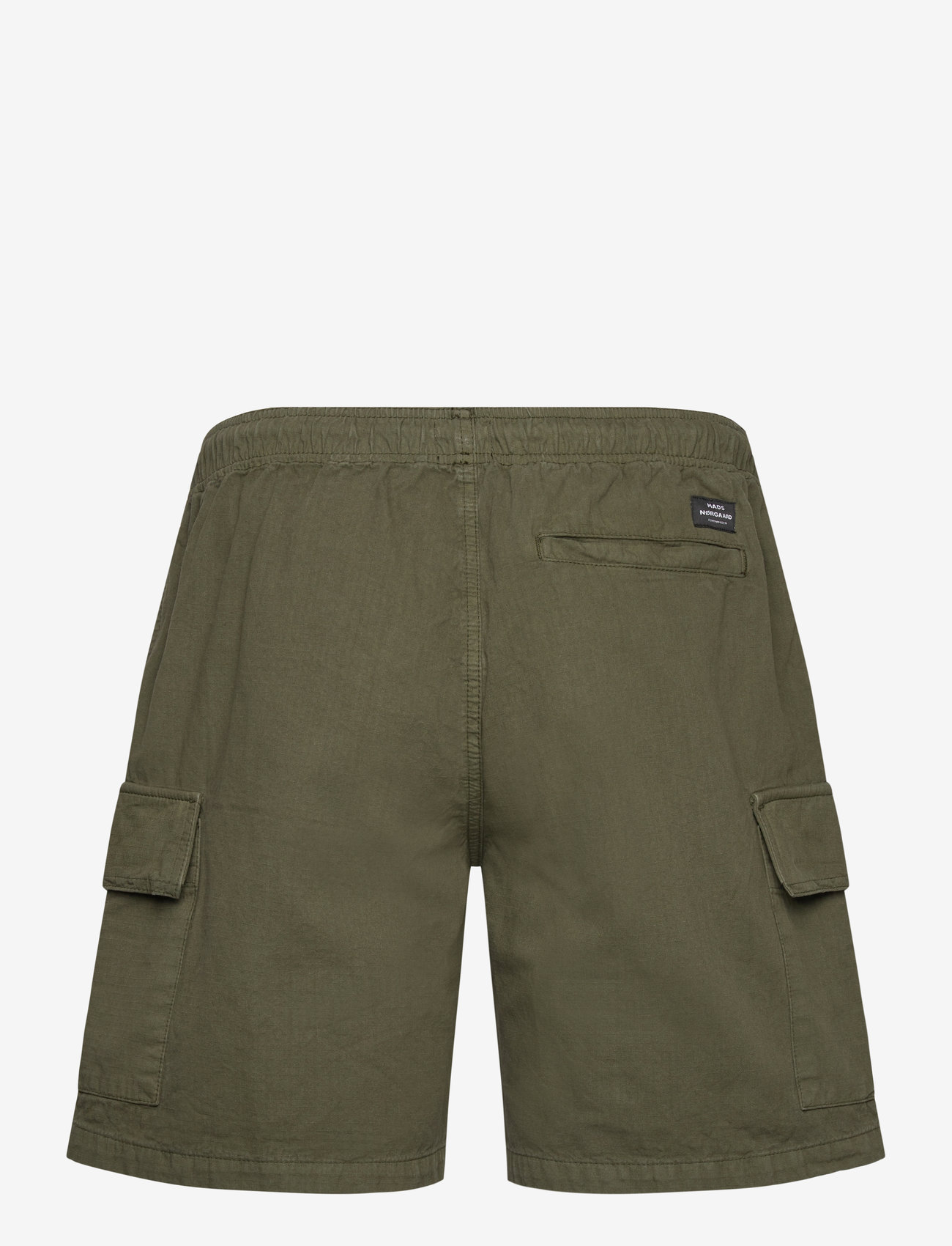 Mads Nørgaard - Cotton Ripstop Cargo Shorts - cargo shorts - kalamata - 1