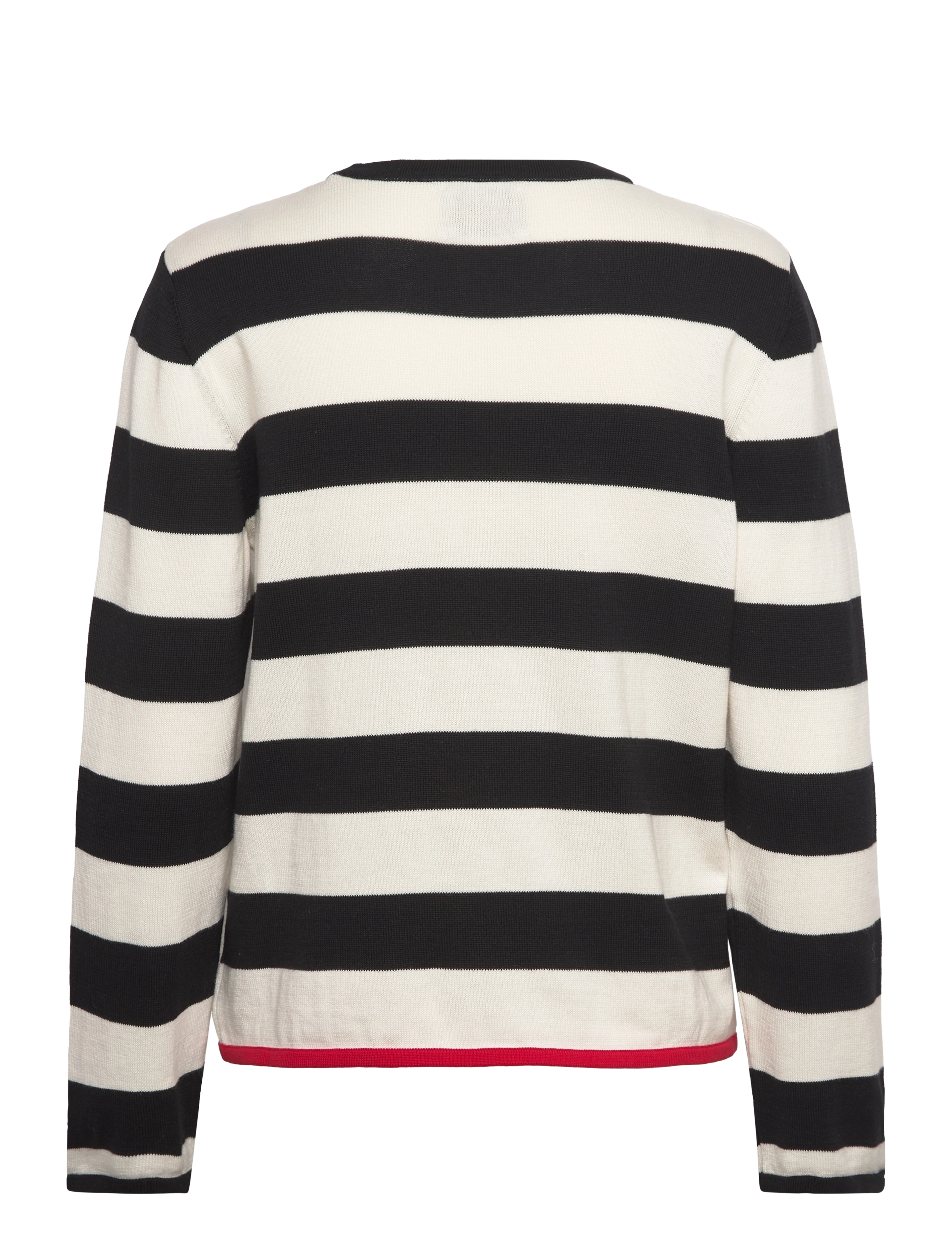 Mads Nørgaard - Tight Cotton Ivy Knit - black/vanilla ice - 1