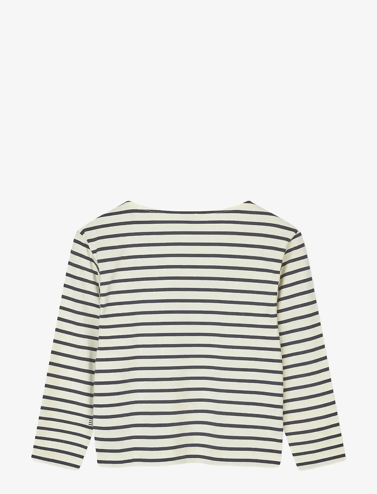 Mads Nørgaard - Soft Single Telli Tee LS - pikkade varrukatega - vanilla ice/parisian night - 1