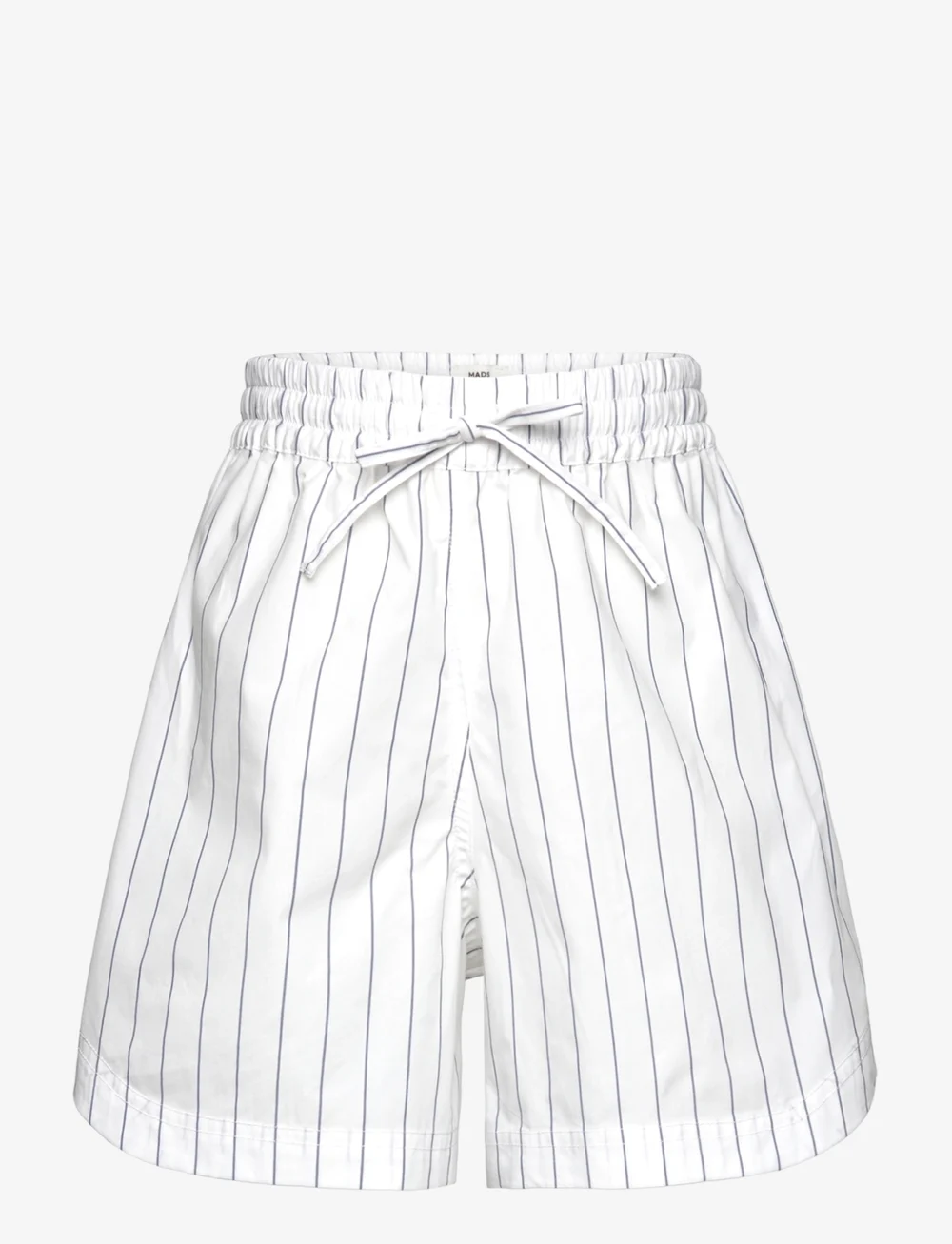 Mads Nørgaard - Crisp Poplin Pio Shorts - lühikesed vabaajapüksid - pinstripe/parisian night - 0