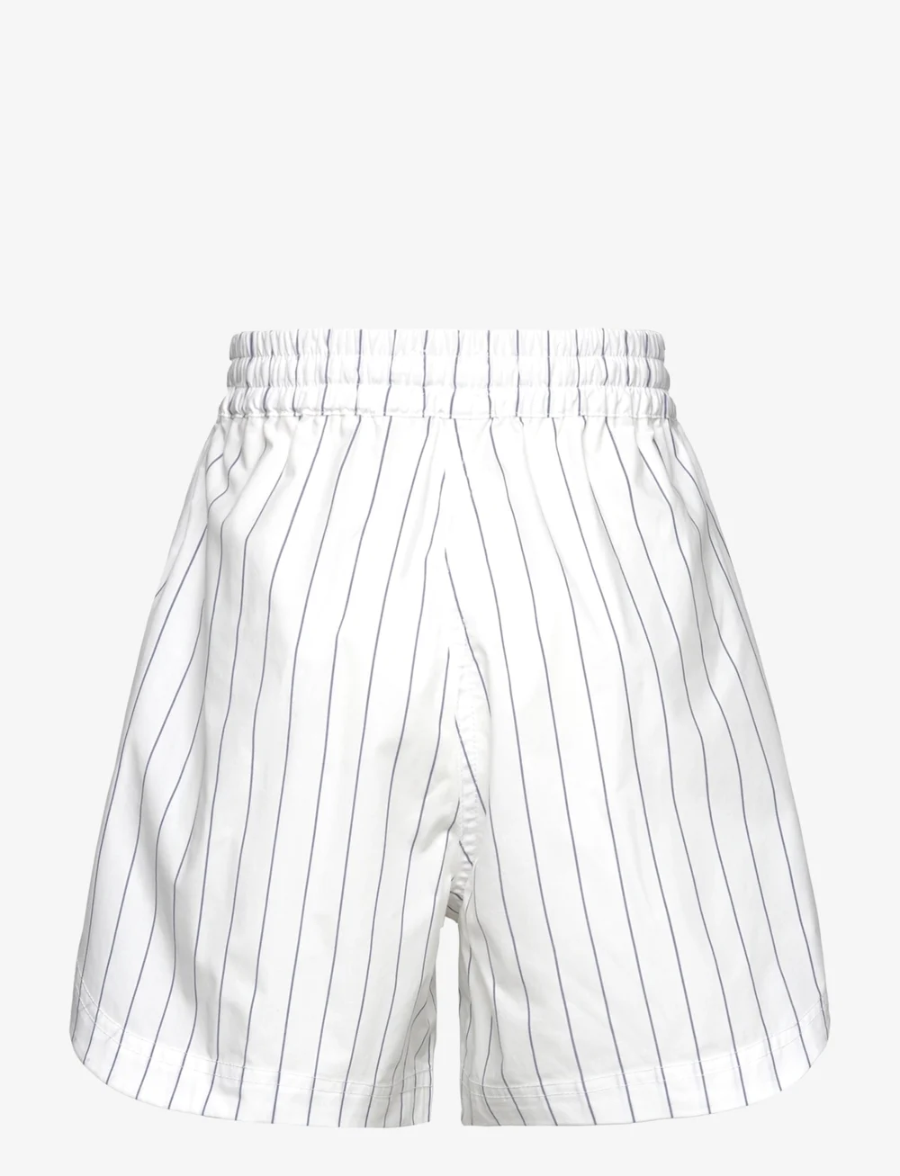 Mads Nørgaard - Crisp Poplin Pio Shorts - lühikesed vabaajapüksid - pinstripe/parisian night - 1
