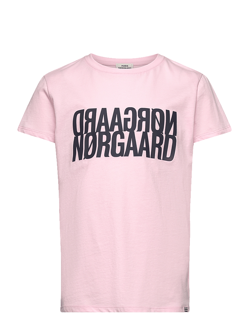 Mads Nørgaard - Single Organic Tuvina Tee - lühikeste varrukatega t-särgid - parfait pink - 0