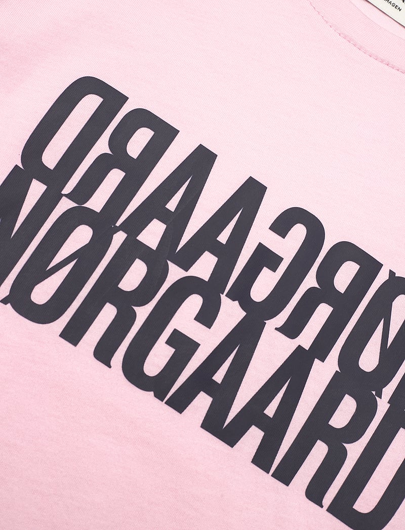 Mads Nørgaard - Single Organic Tuvina Tee - lühikeste varrukatega t-särgid - parfait pink - 2