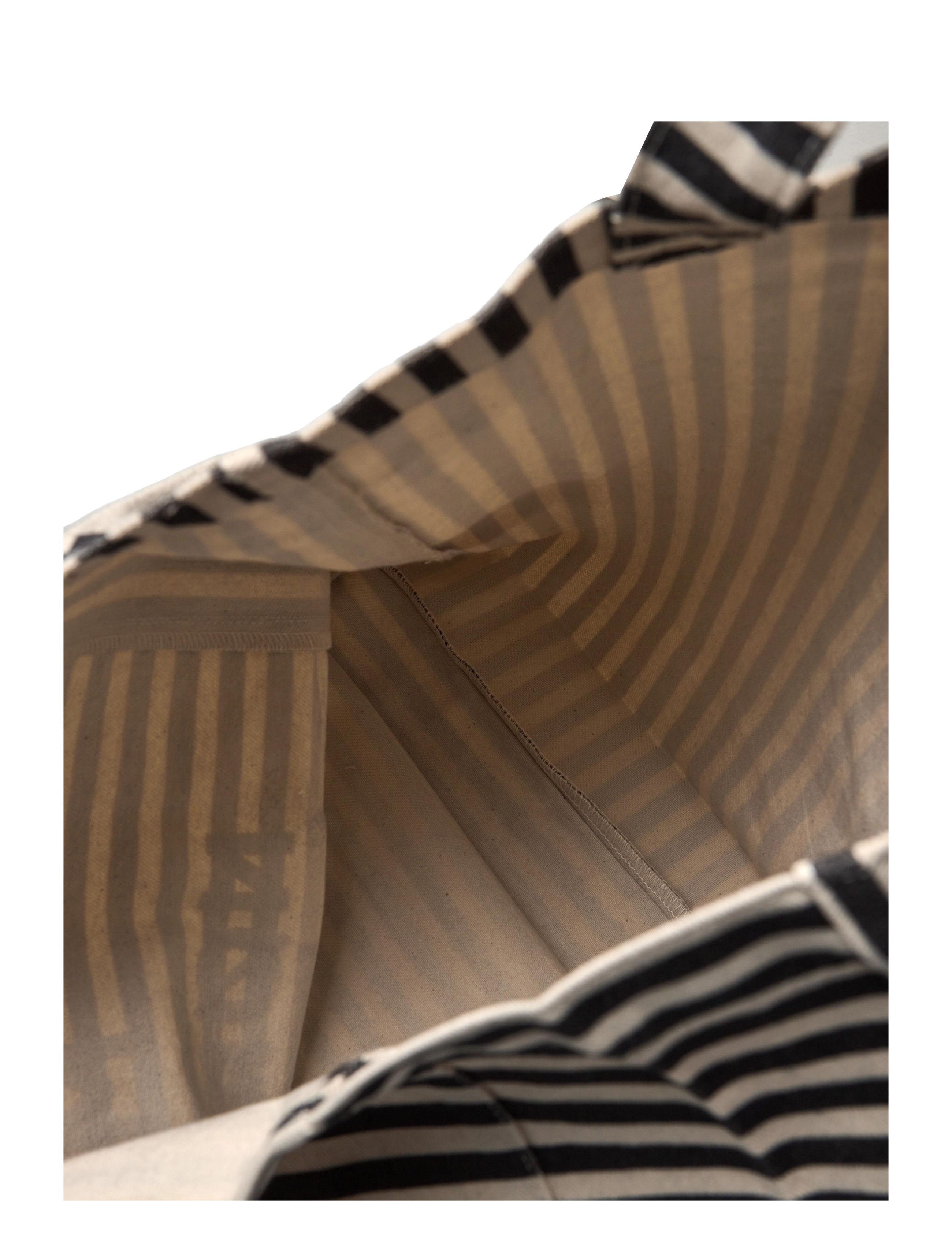 Mads Nørgaard - Recycled Boutique Athene AOP Bag - black stripe - 4