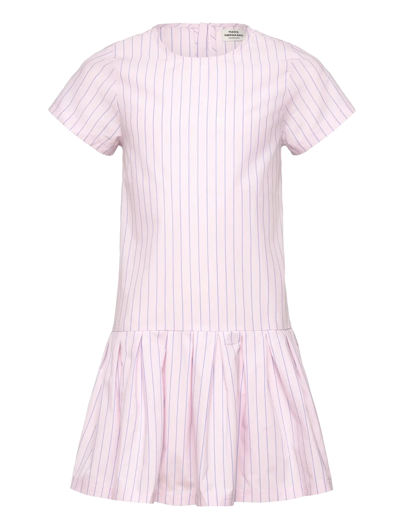 Mads Nørgaard Crisp Poplin Drastina Dress - Mads Nørgaard - PINSTRIPE/PARFAIT PINK / pink/rose