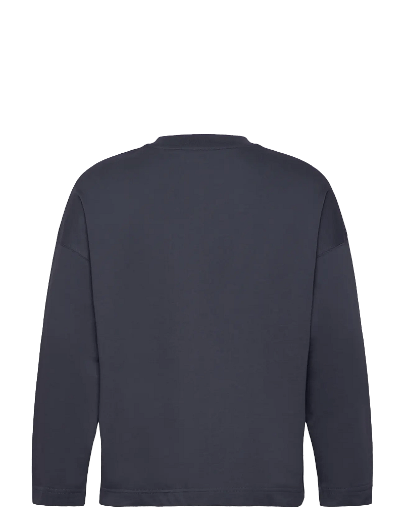 Mads Nørgaard - Light Terry Aksel Sweat - pikkade varrukatega t-särgid - parisian night - 1