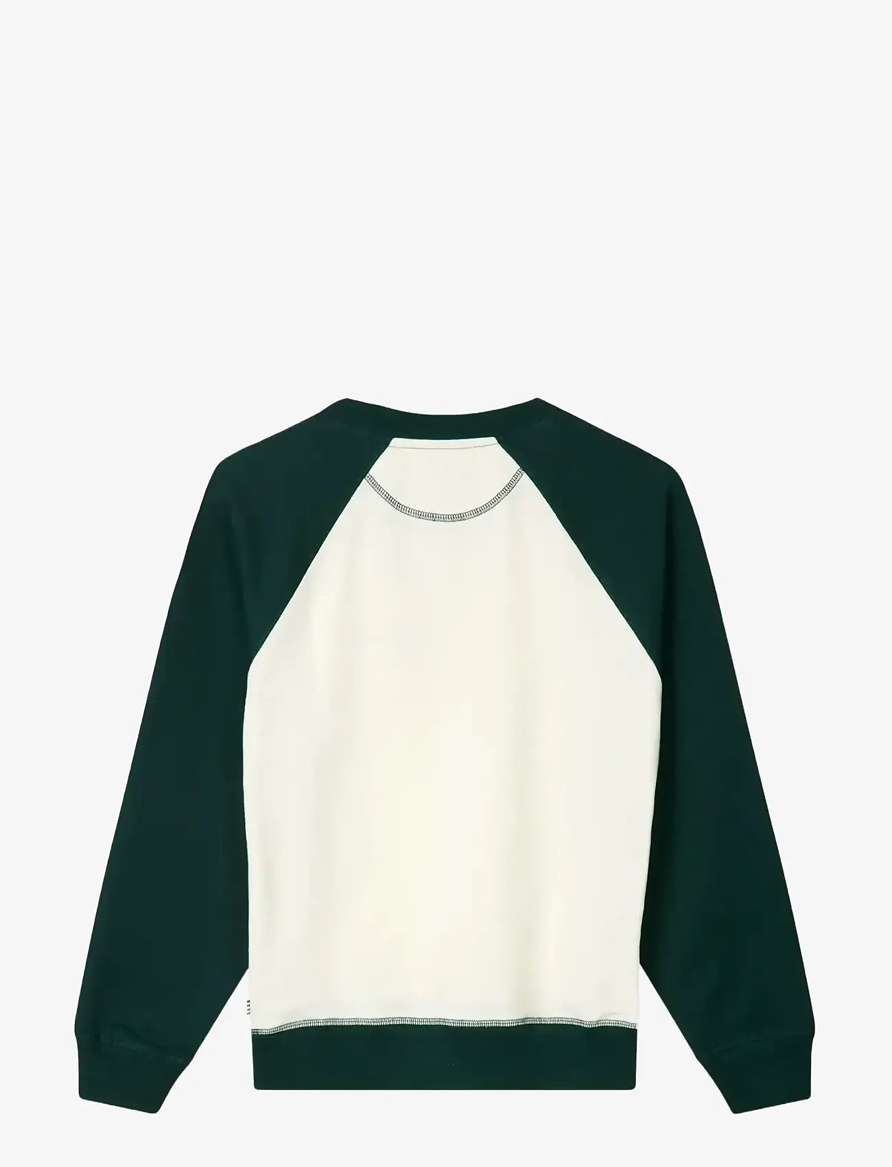 Mads Nørgaard - Light Terry Soliman Sweatshirt - vanilla ice/pine grove - 1