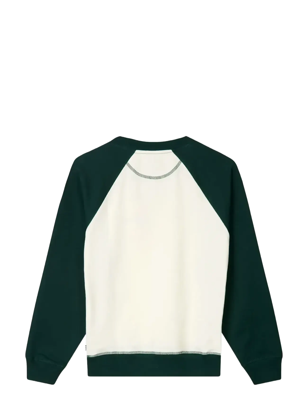 Mads Nørgaard - Light Terry Soliman Sweatshirt - vanilla ice/pine grove - 1