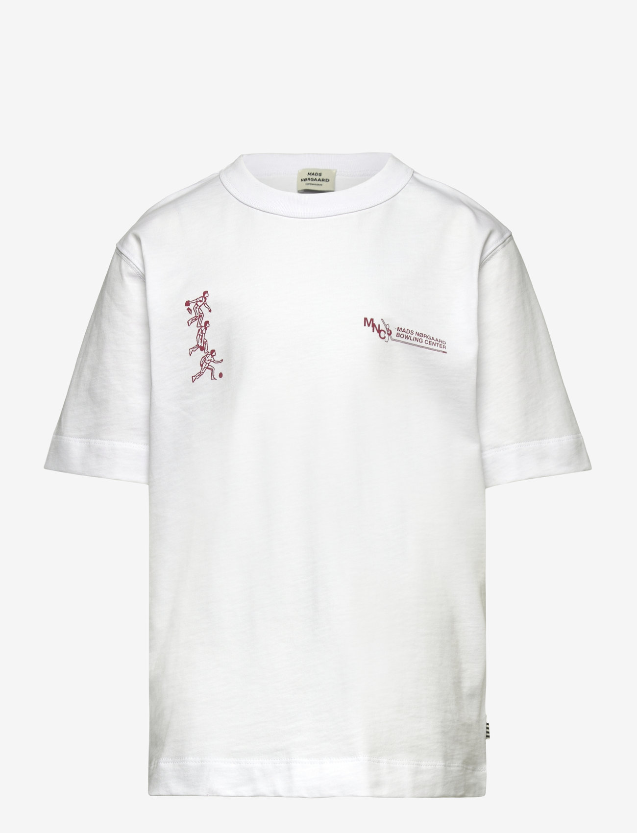 Mads Nørgaard - Dry Single Theo Tee - kortærmede - white - 0