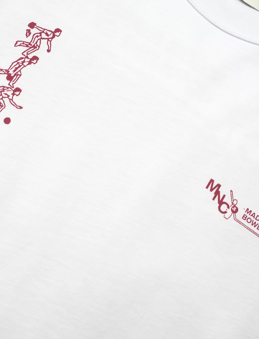 Mads Nørgaard - Dry Single Theo Tee - kortärmade t-shirts - white - 2