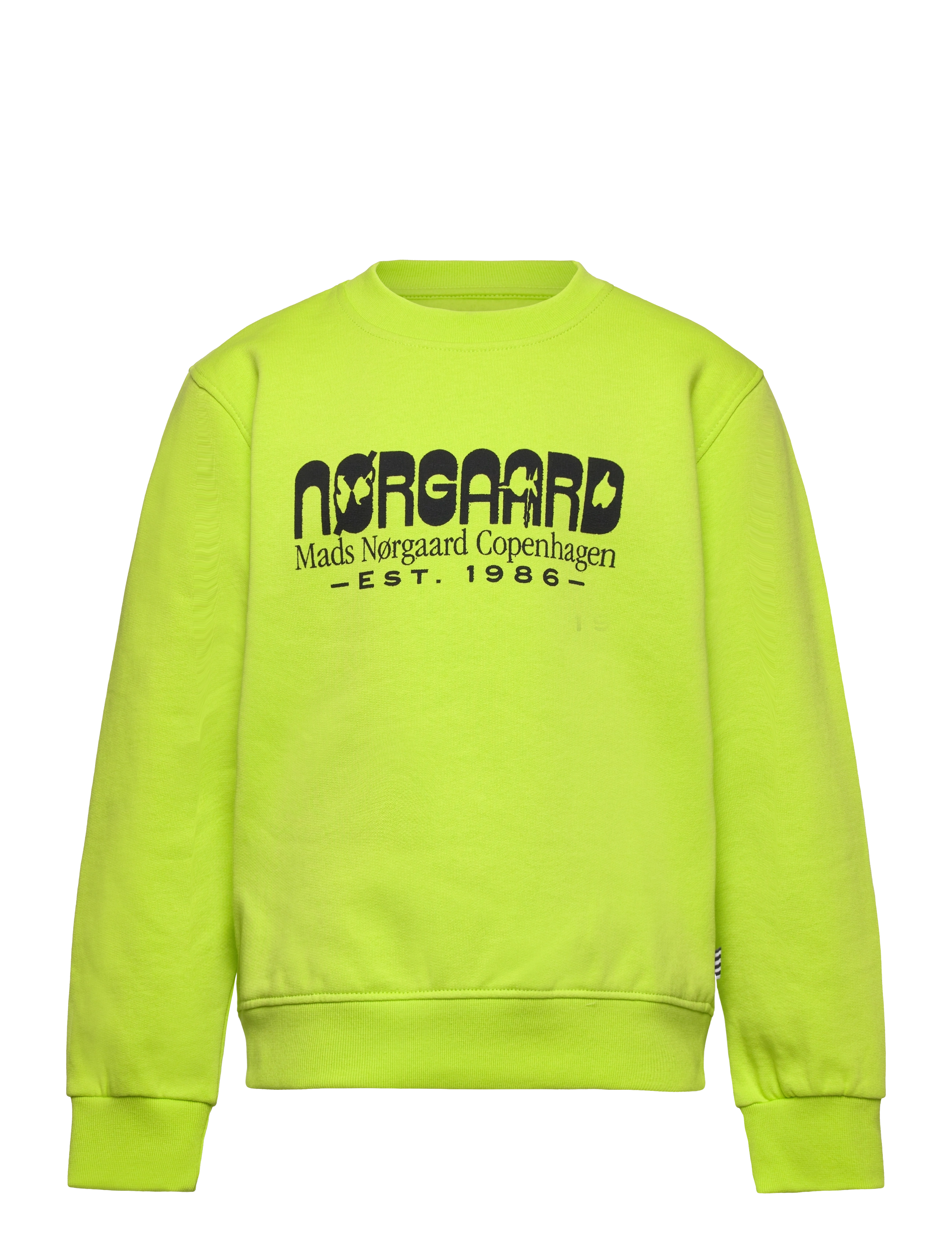 Mads Nørgaard Organic Sweat Solo Sweatshirt - Riided - LOVE BIRD / green