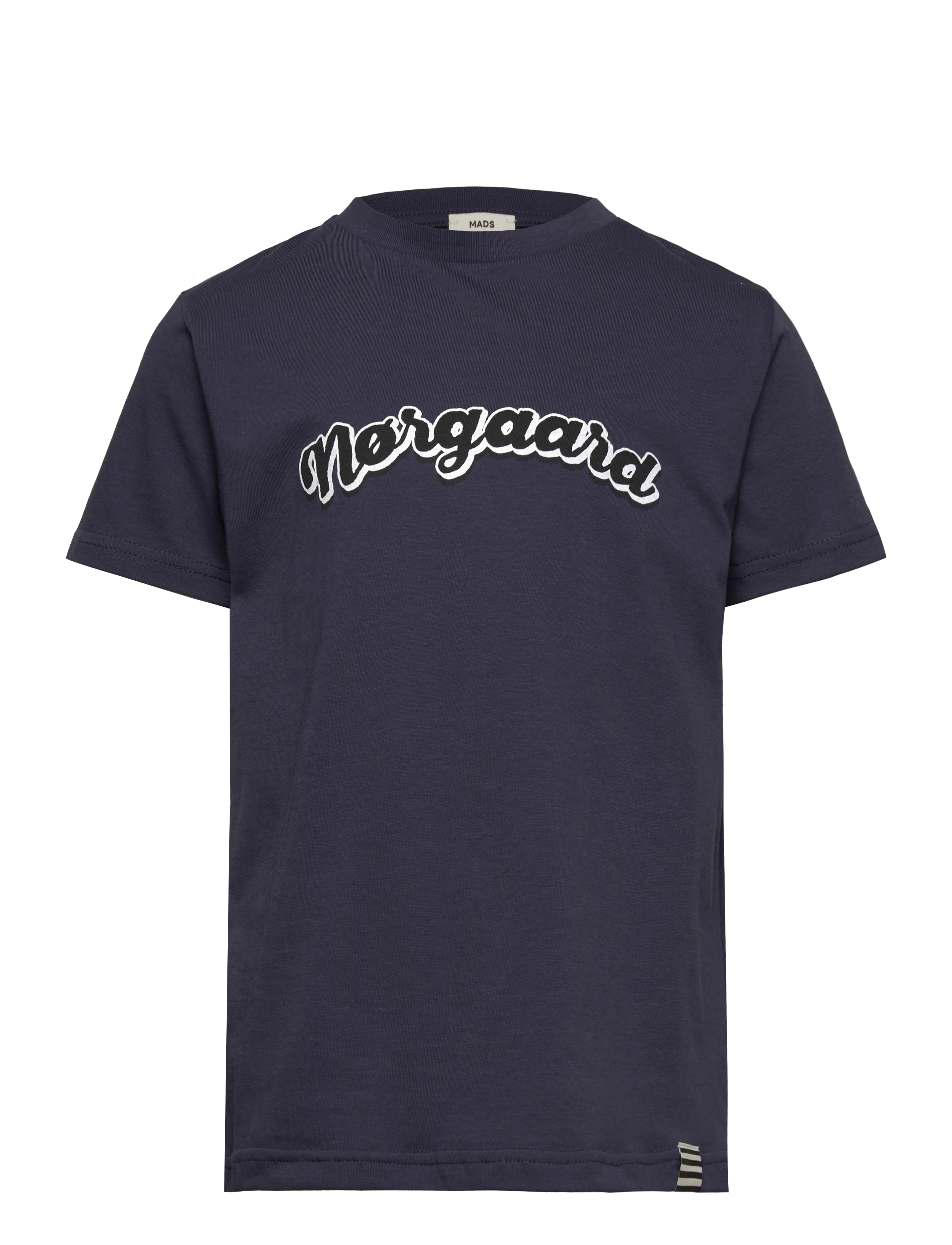 MADS NØRGAARD Printed Tee Thorlino Tee Navy - 140 - Kinder