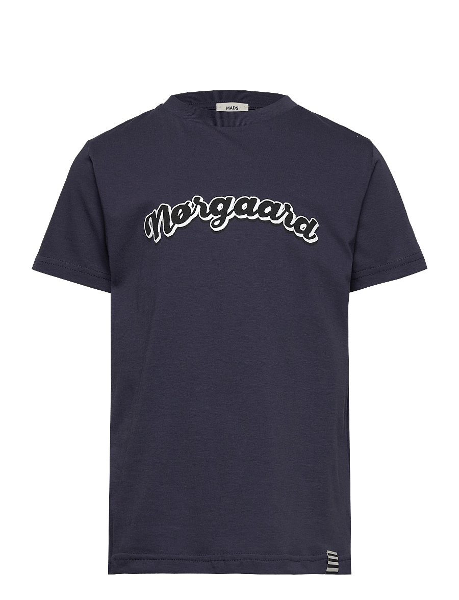 Mads Nørgaard - Printed Tee Thorlino Tee - kurzärmelige - parisian night - 0
