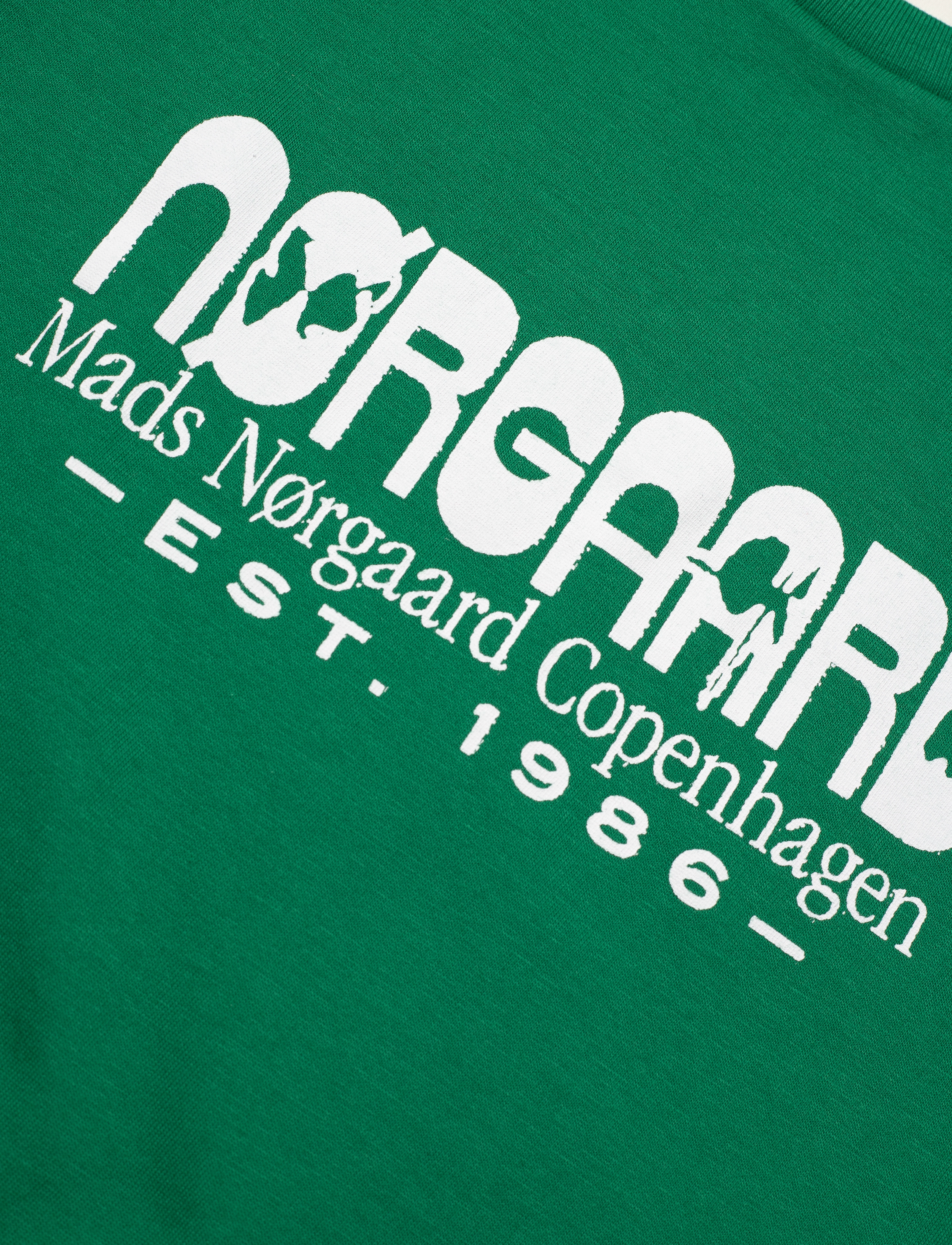 Mads Nørgaard - Printed Tee Thorlino Tee - kurzärmelige - verdant green - 2