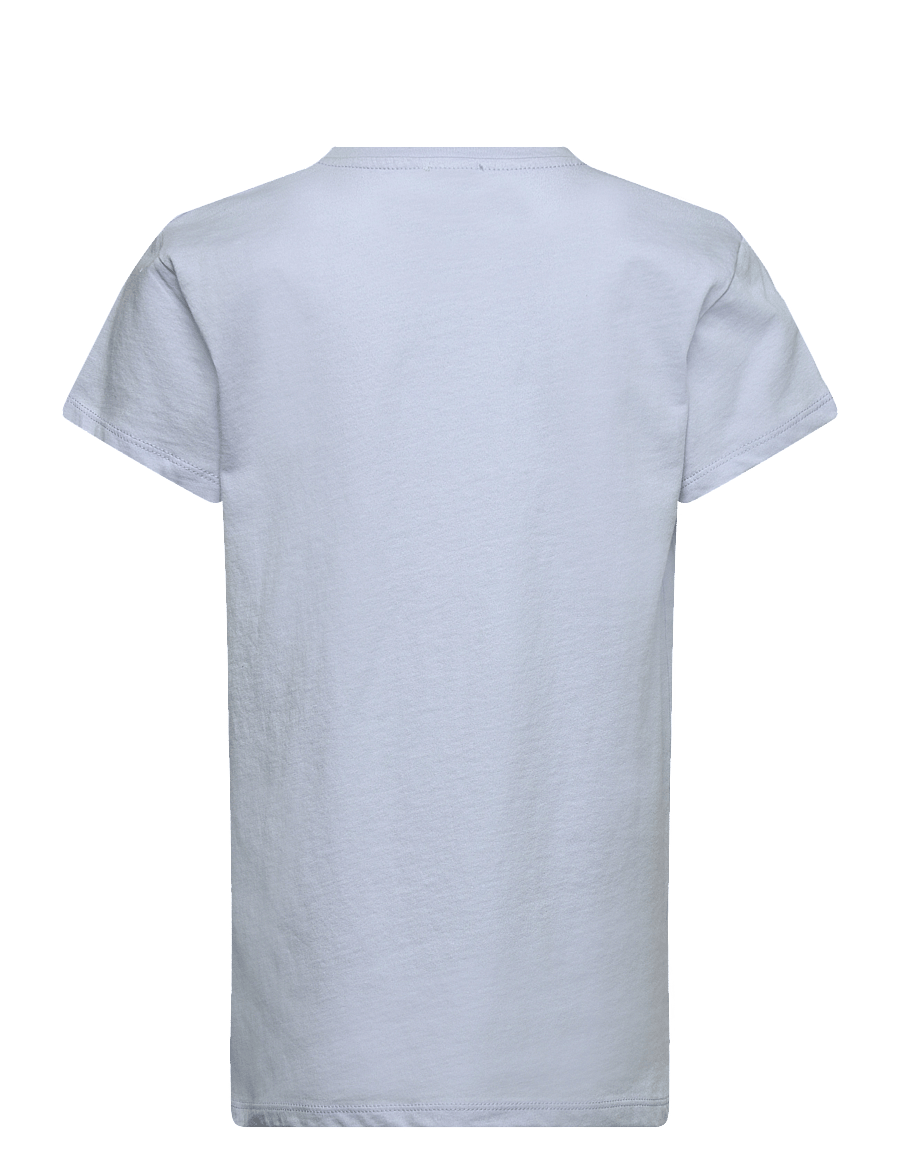 Mads Nørgaard - Single Organic Tuvina Tee - kurzärmelige - cashmere blue - 1