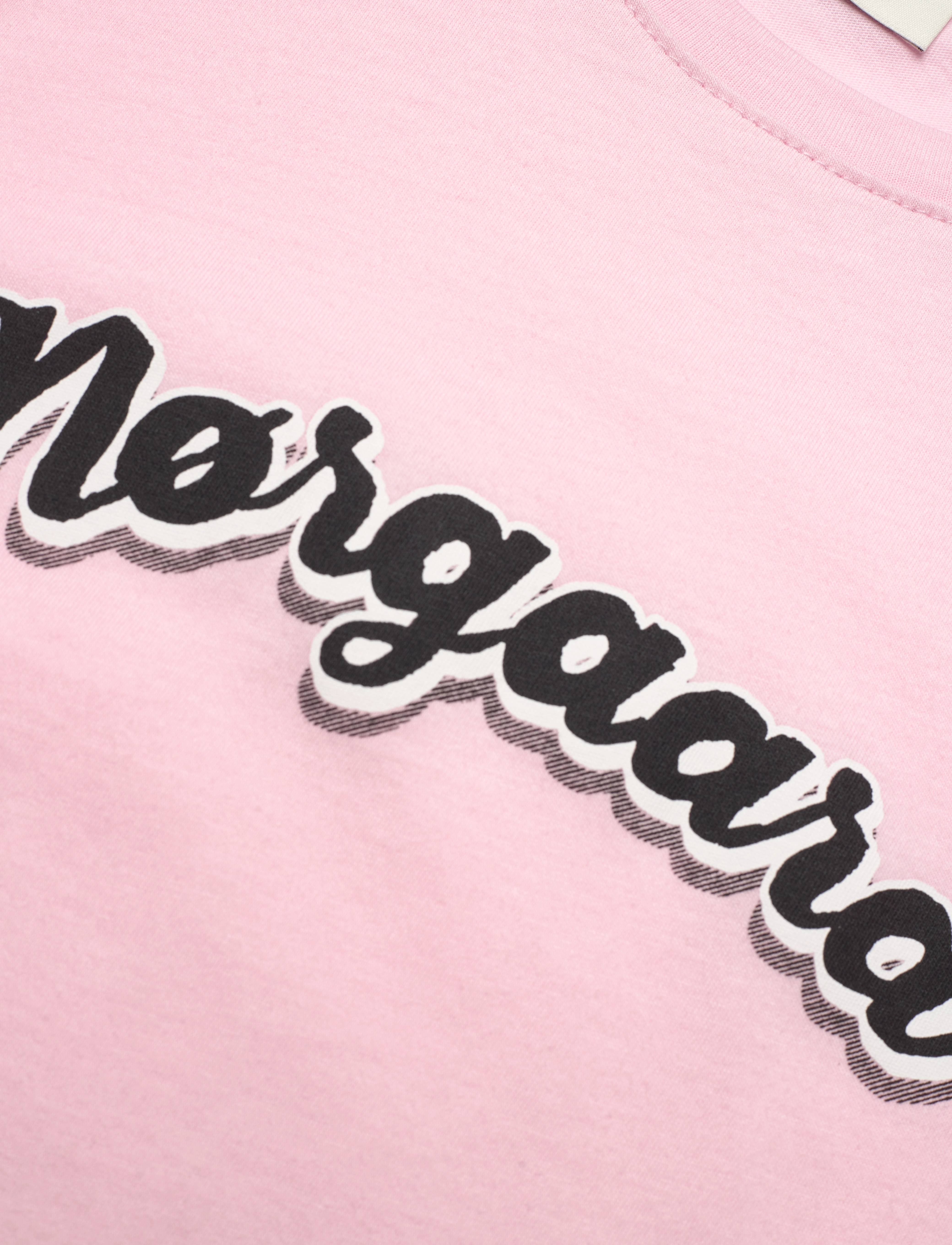 Mads Nørgaard - Single Organic Tuvina Tee - short-sleeved t-shirts - parfait pink - 2