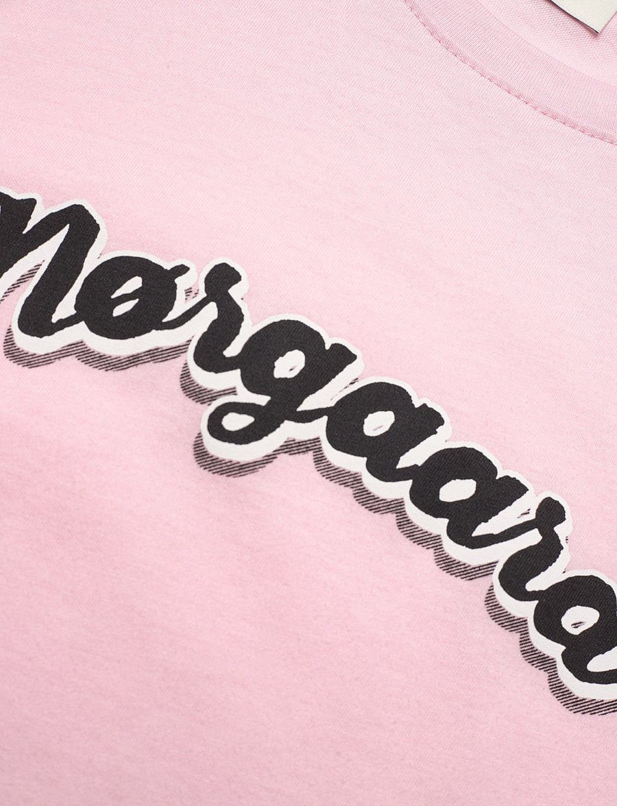 Mads Nørgaard - Single Organic Tuvina Tee - kurzärmelige - parfait pink - 2