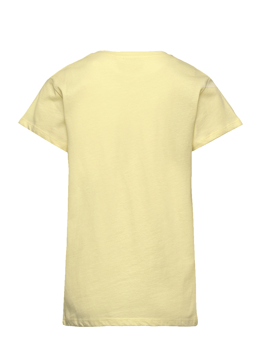 Mads Nørgaard - Single Organic Tuvina Tee - kurzärmelige - tender yellow - 1
