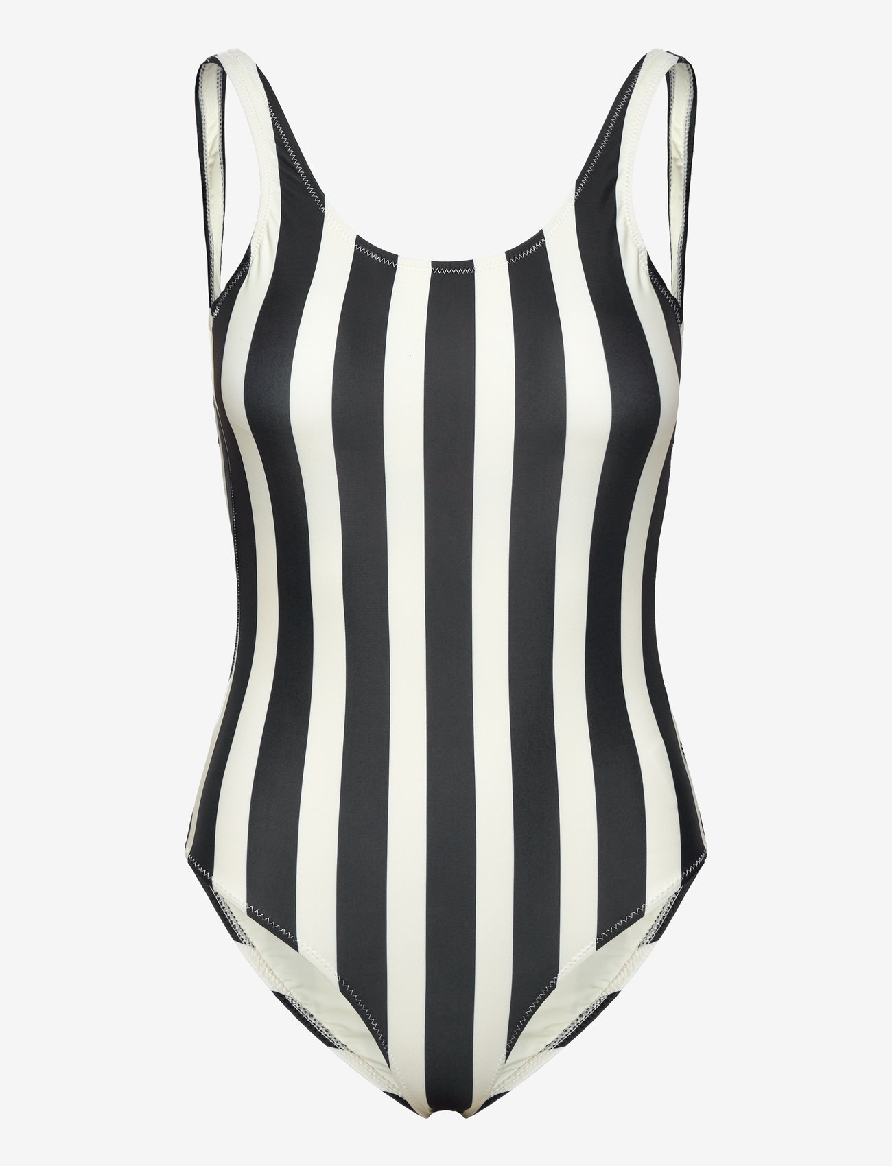 Mads Nørgaard - Sallee Swimsuit - swimsuits - black/vanilla ice - 0