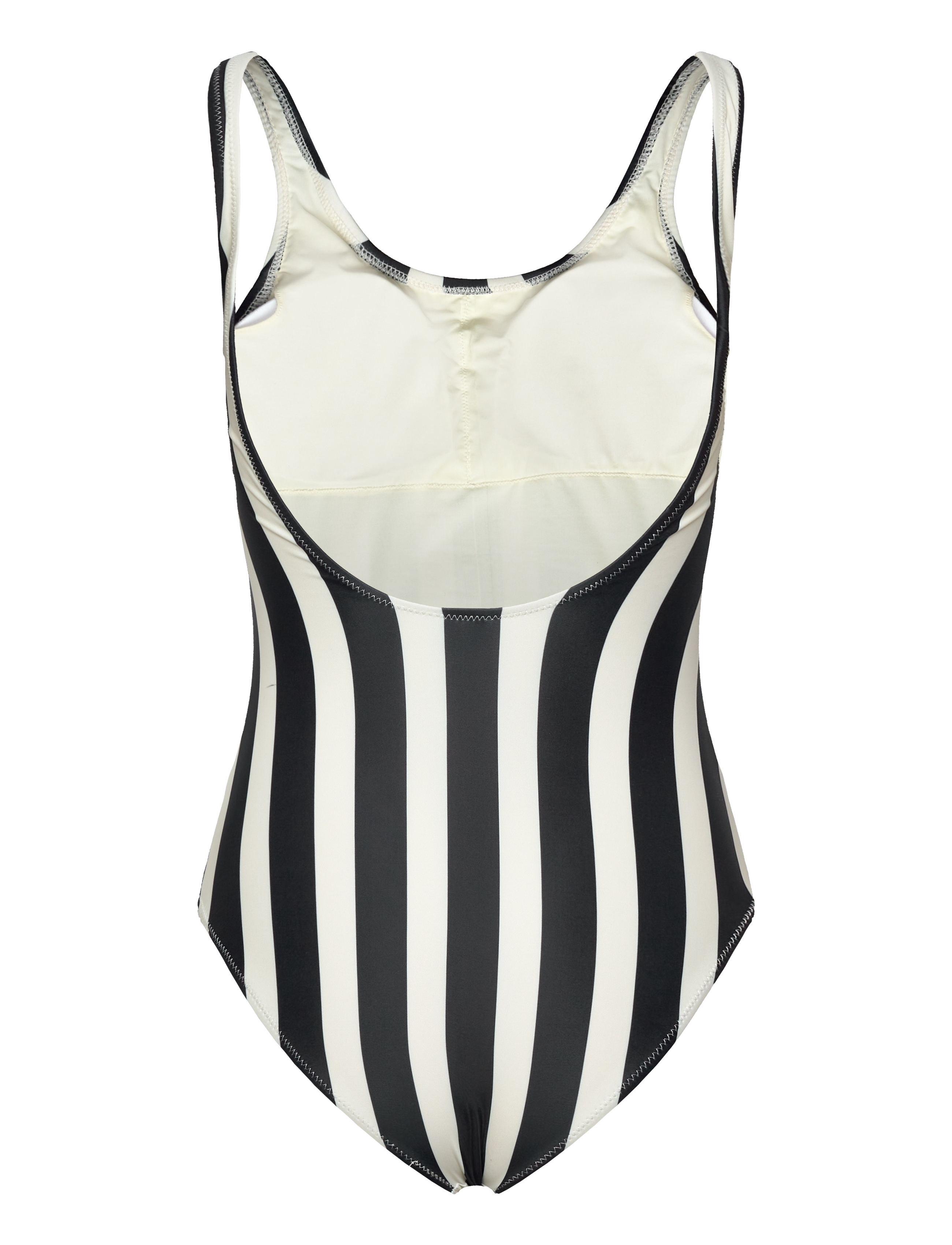Mads Nørgaard - Sallee Swimsuit - uimapuvut - black/vanilla ice - 1