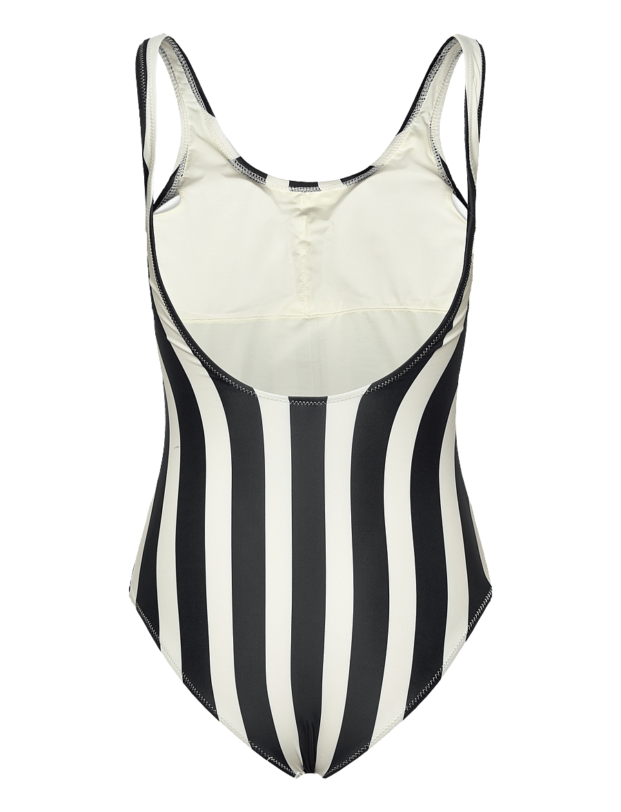 Mads Nørgaard - Sallee Swimsuit - swimsuits - black/vanilla ice - 1