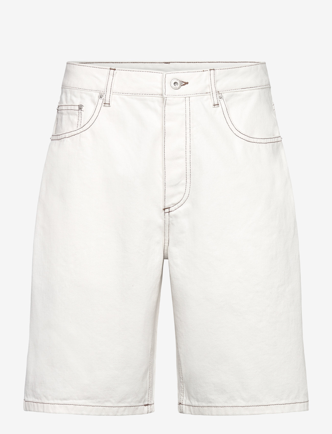 Mads Nørgaard - Soil Denim Coen Shorts - men - vanilla ice - 0