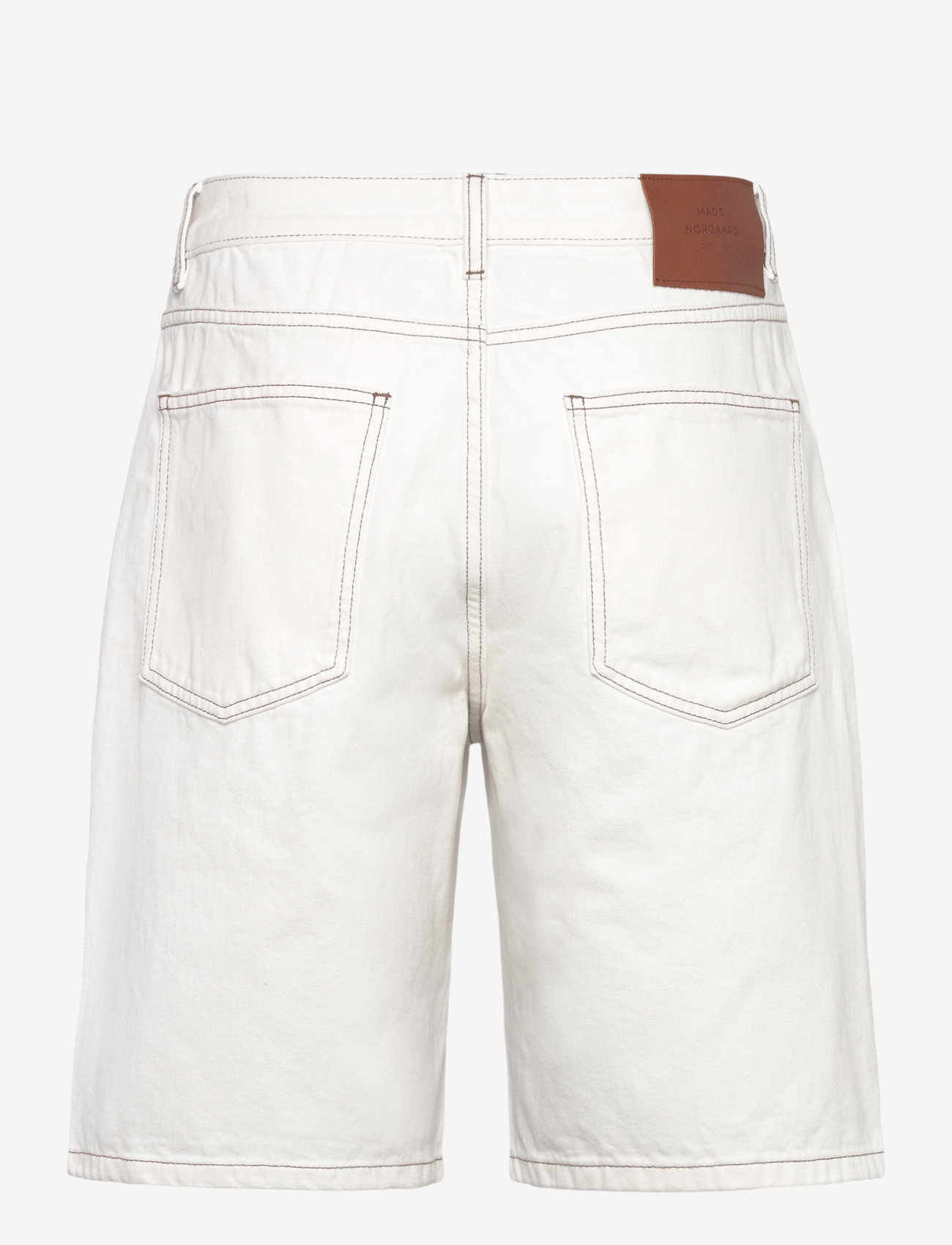 Mads Nørgaard - Soil Denim Coen Shorts - men - vanilla ice - 1