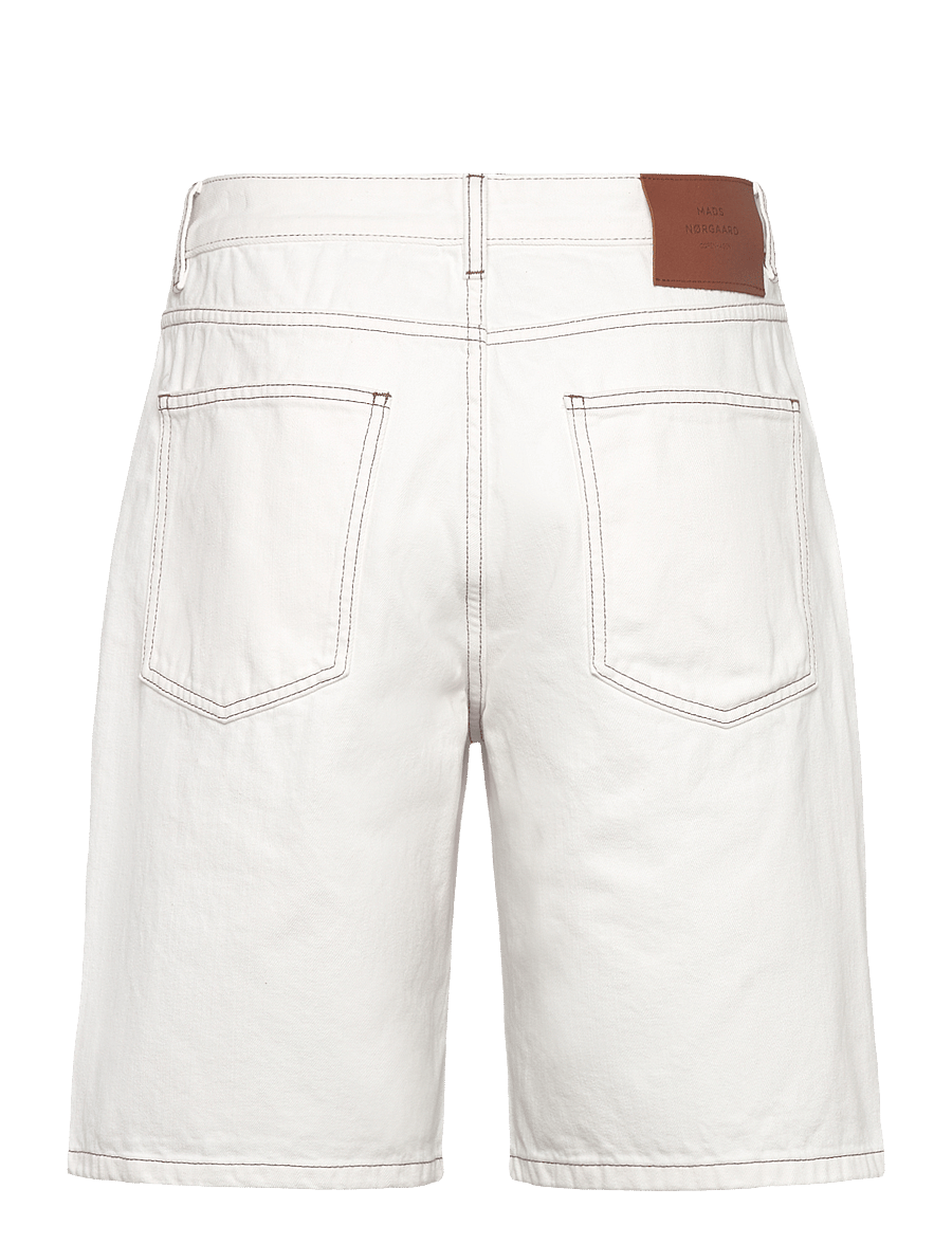 Mads Nørgaard - Soil Denim Coen Shorts - jeansshorts - vanilla ice - 1