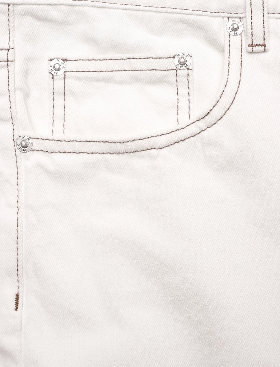 Mads Nørgaard - Soil Denim Coen Shorts - jeansshorts - vanilla ice - 2