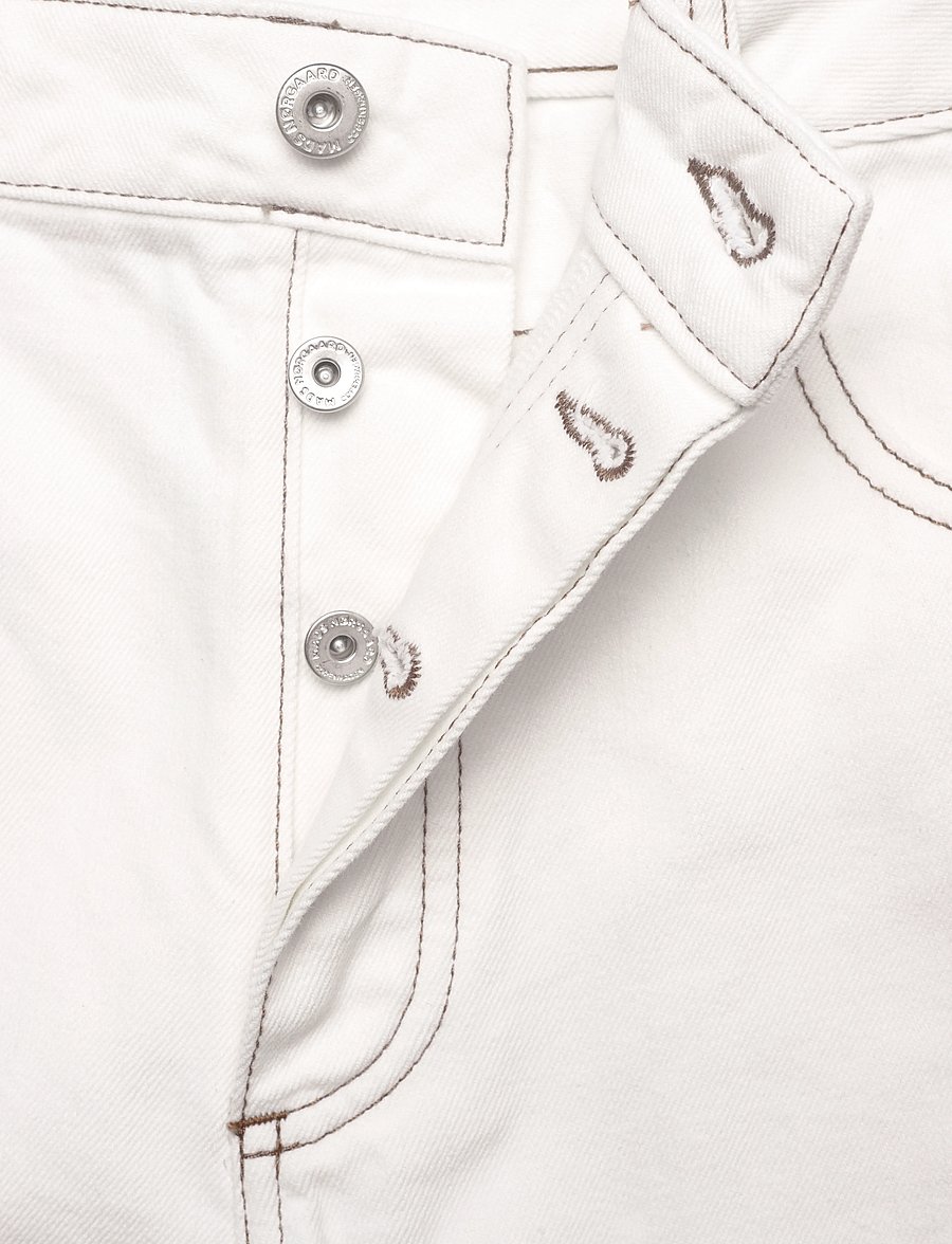 Mads Nørgaard - Soil Denim Coen Shorts - jeansshorts - vanilla ice - 3