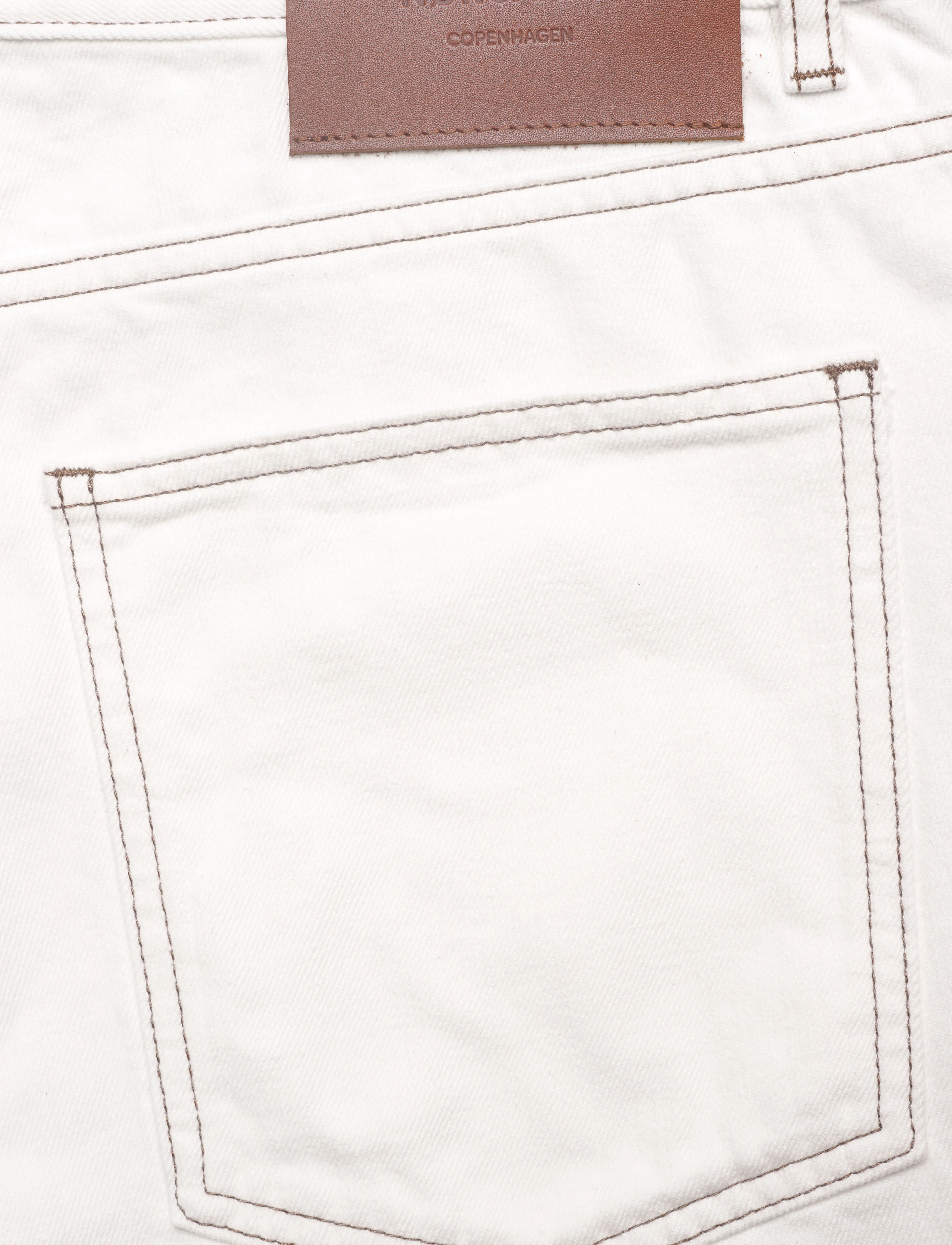 Mads Nørgaard - Soil Denim Coen Shorts - vanilla ice - 4