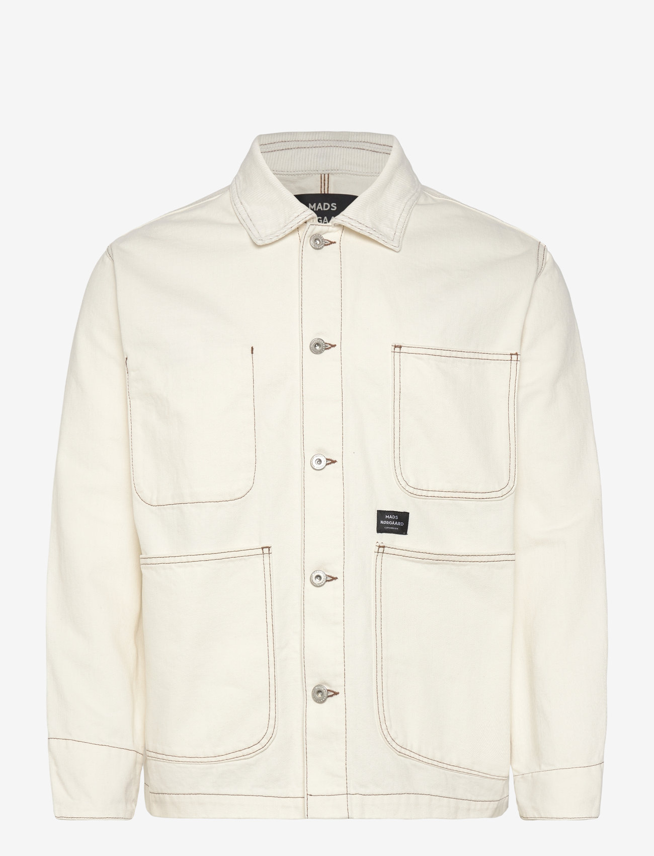 Mads Nørgaard - Soil Denim Chore Jacket - vanilla ice - 0